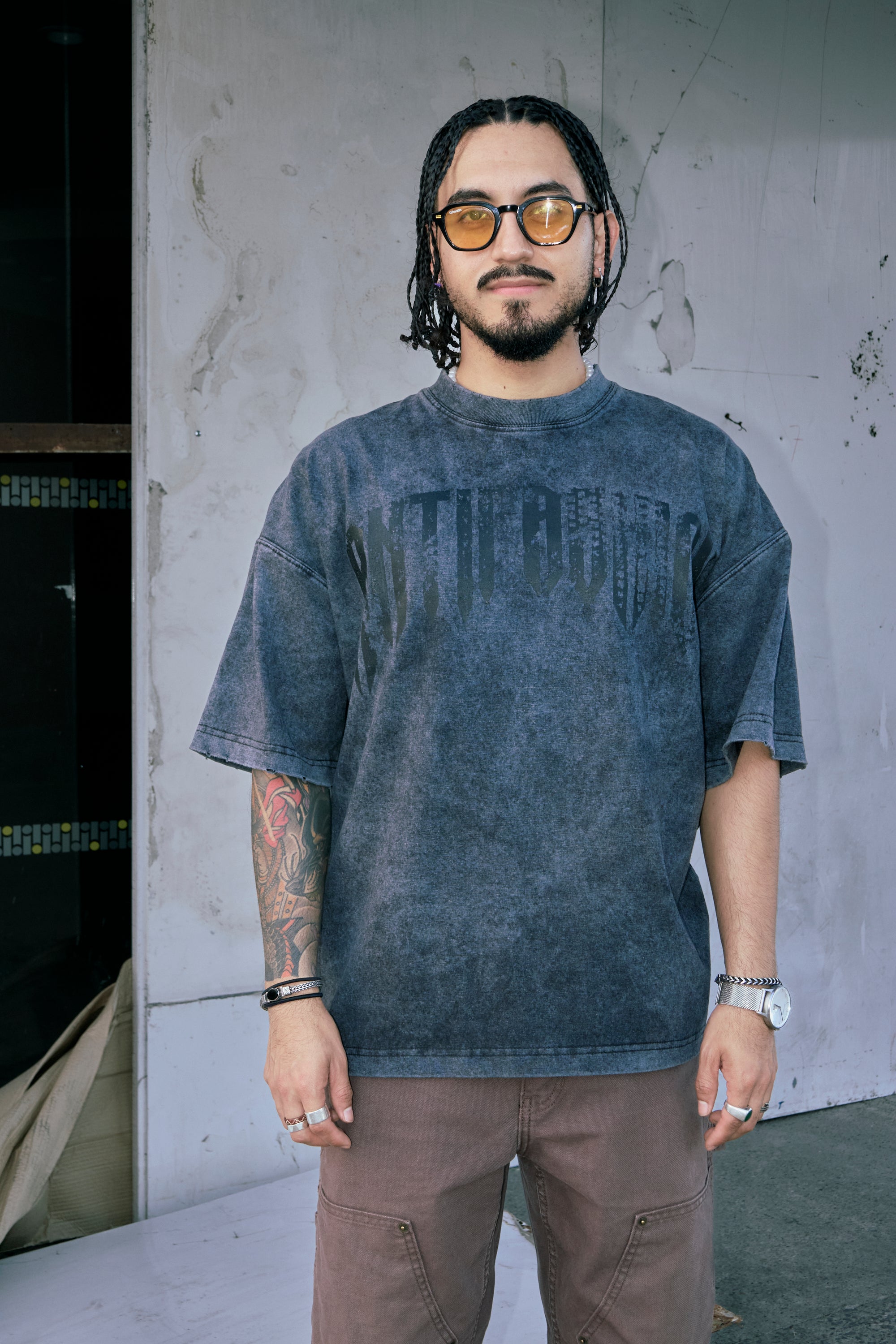 Playera Prime Crown Deslavada