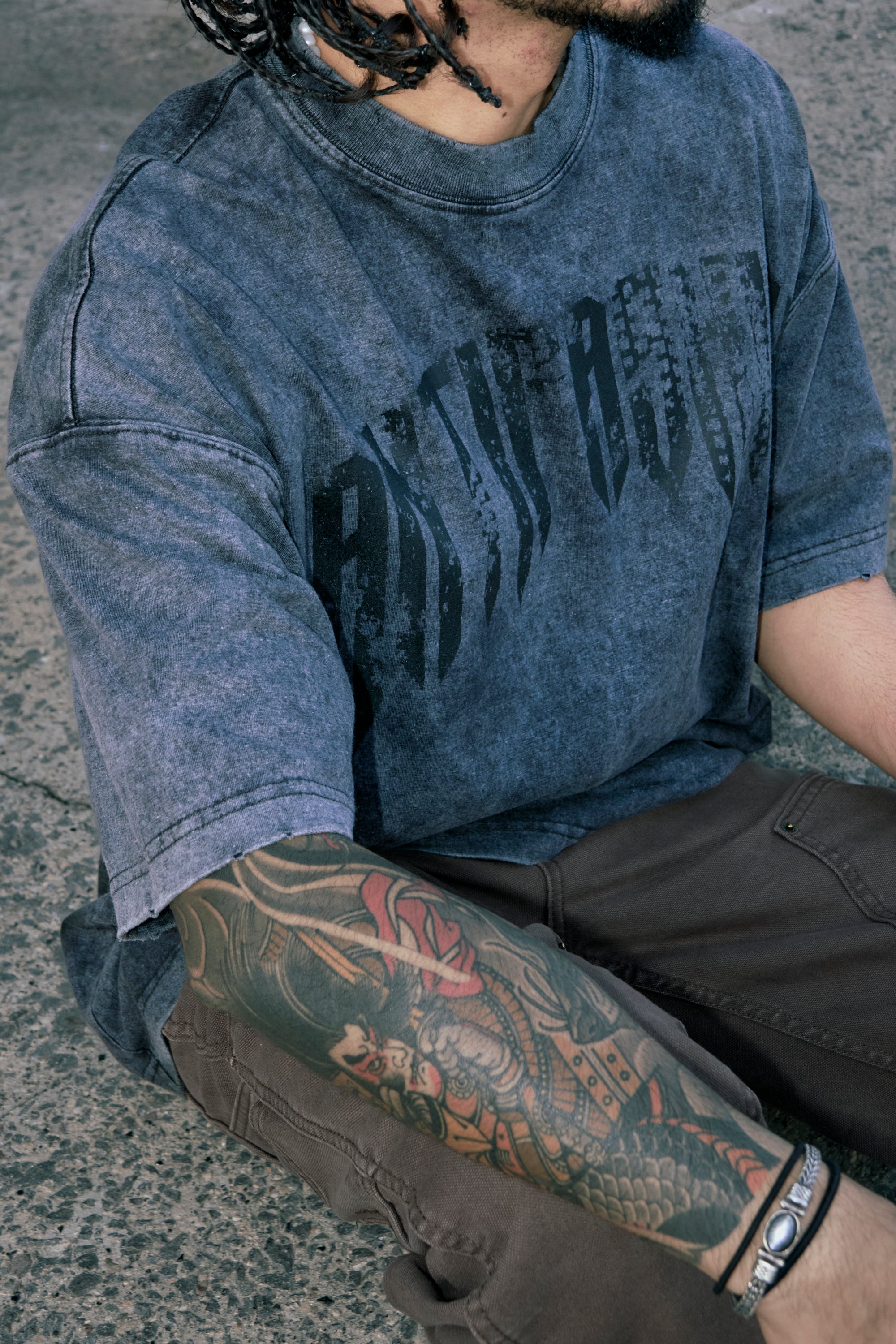 Playera Prime Crown Deslavada