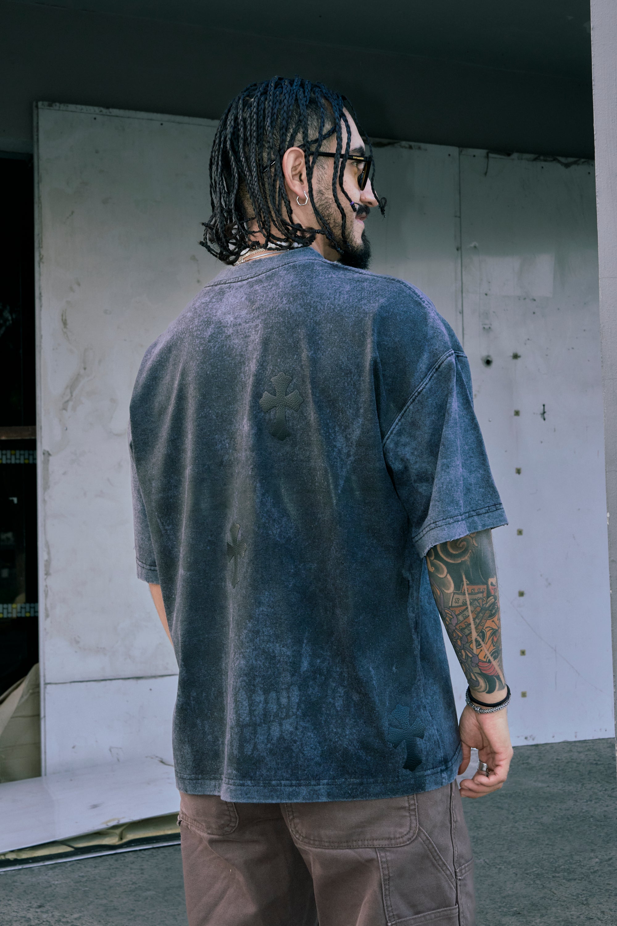 Playera Prime Crown Deslavada