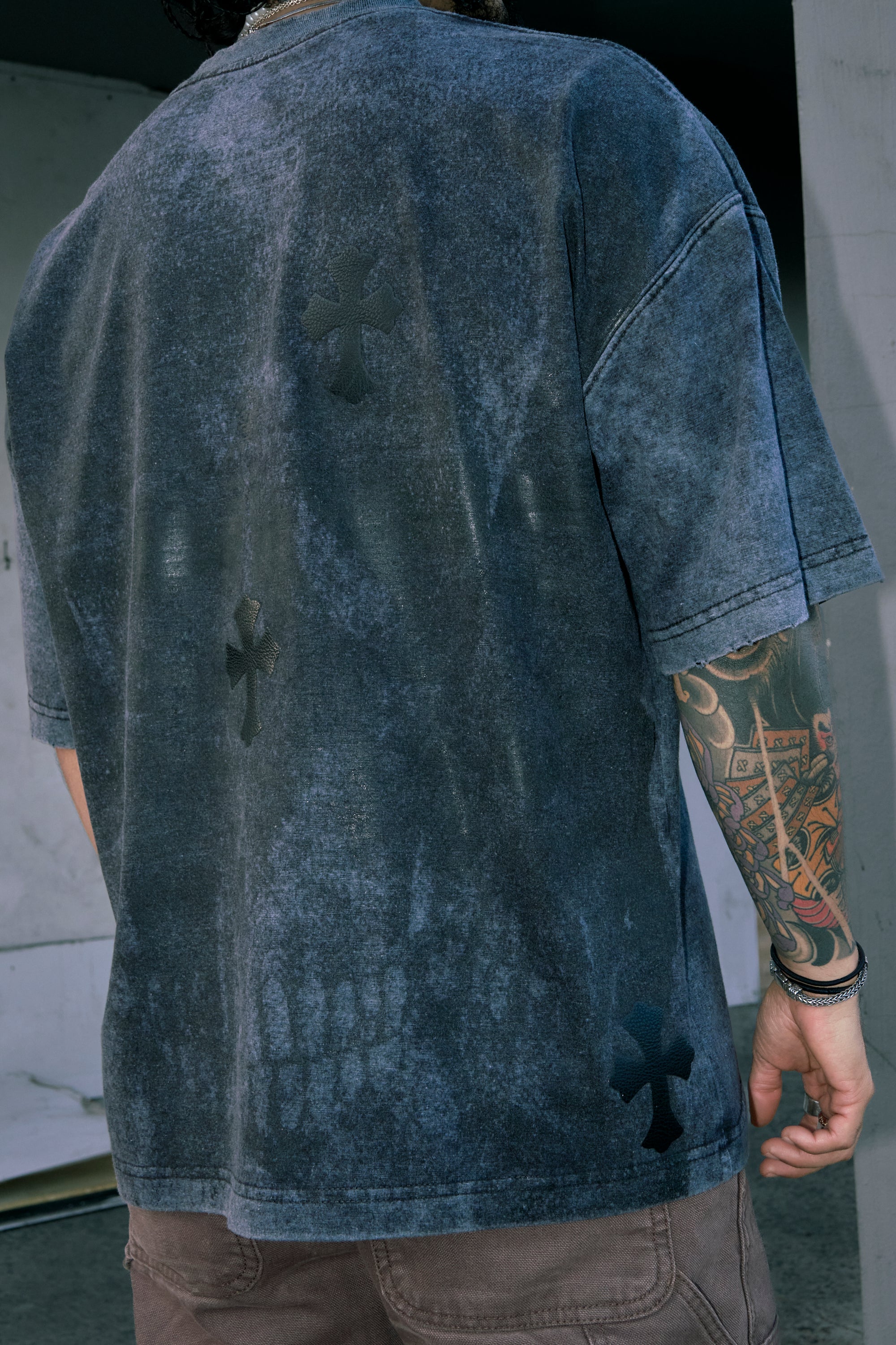 Playera Prime Crown Deslavada