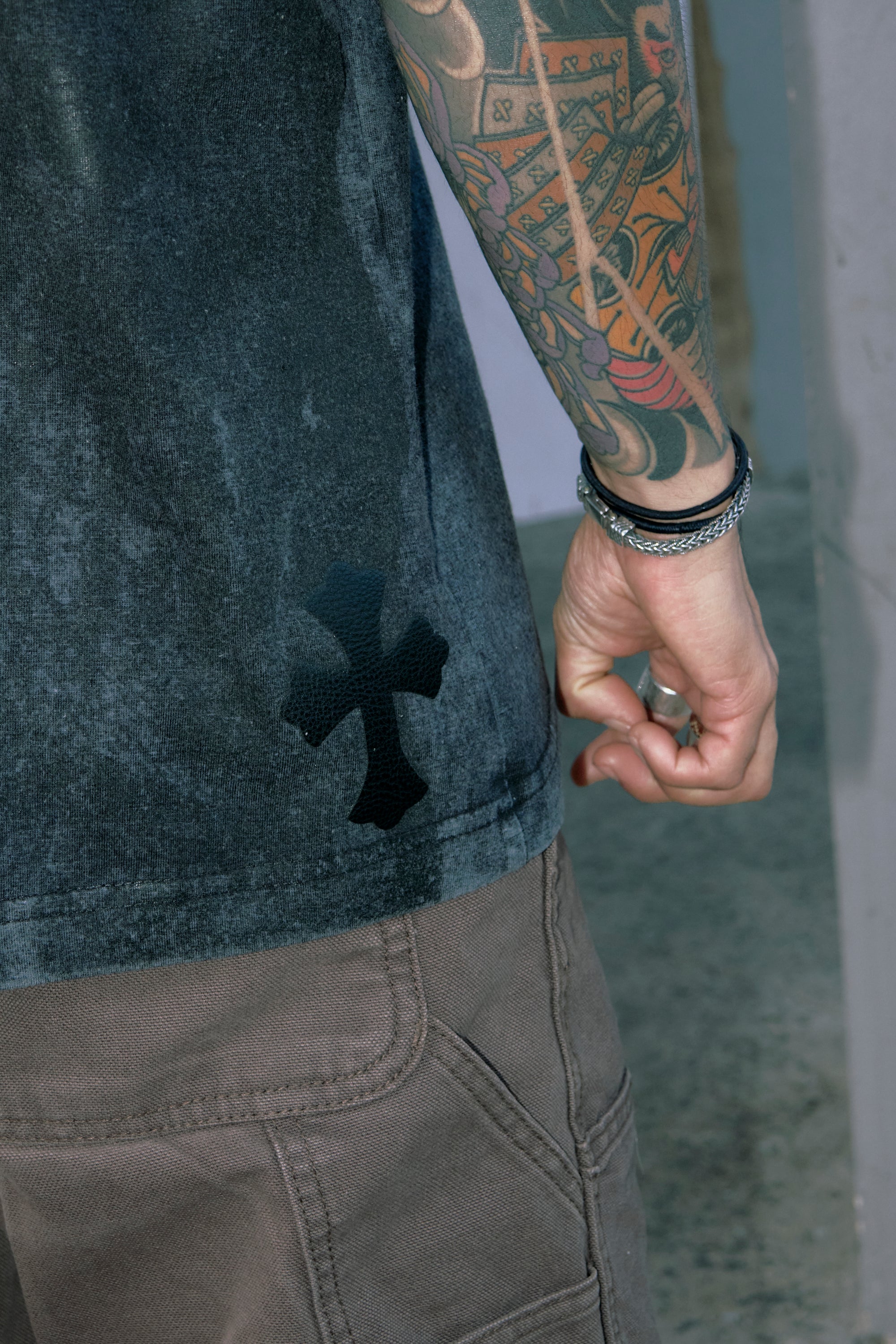 Playera Prime Crown Deslavada