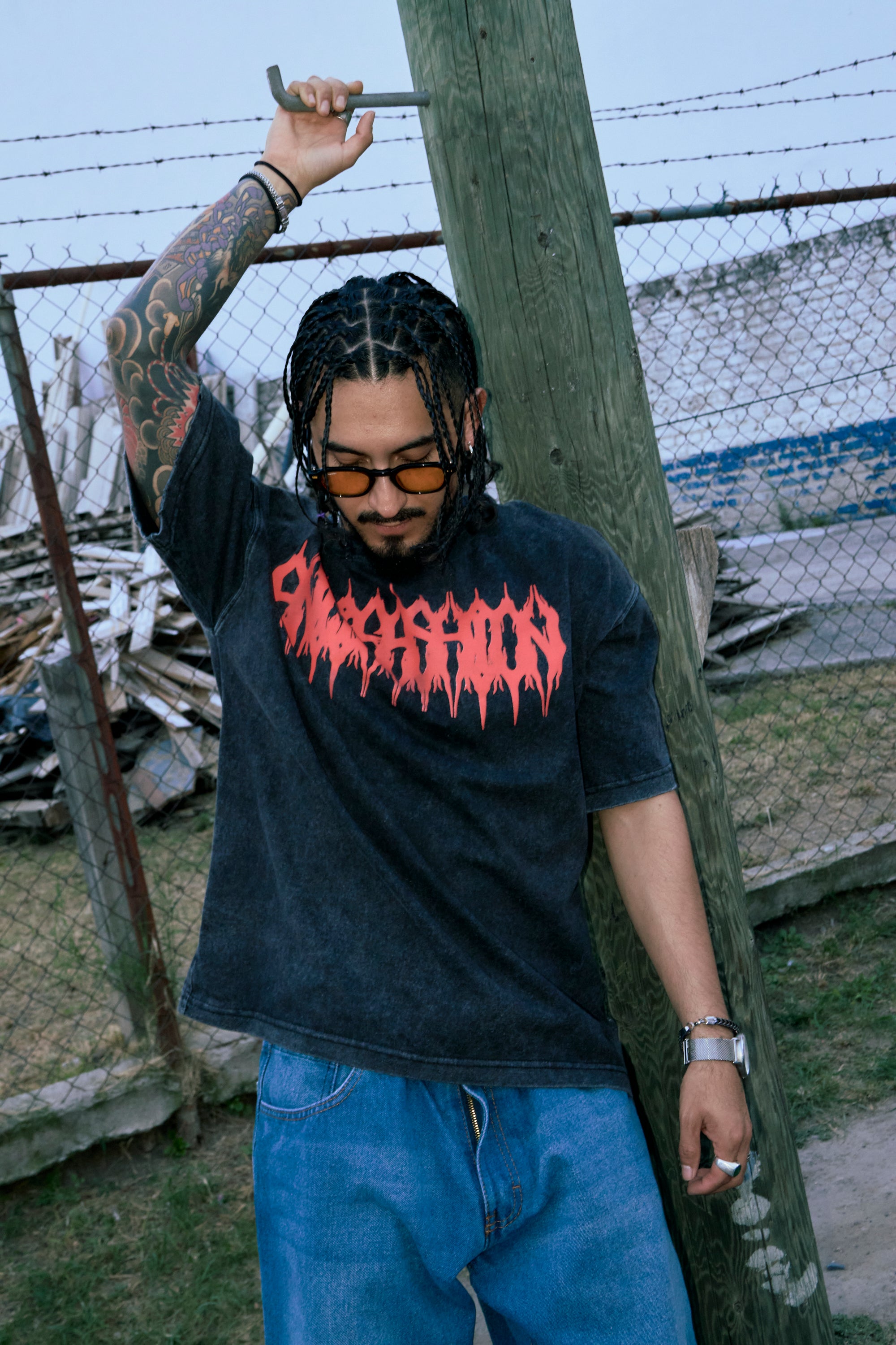 Playera Prime Destruction Deslavada