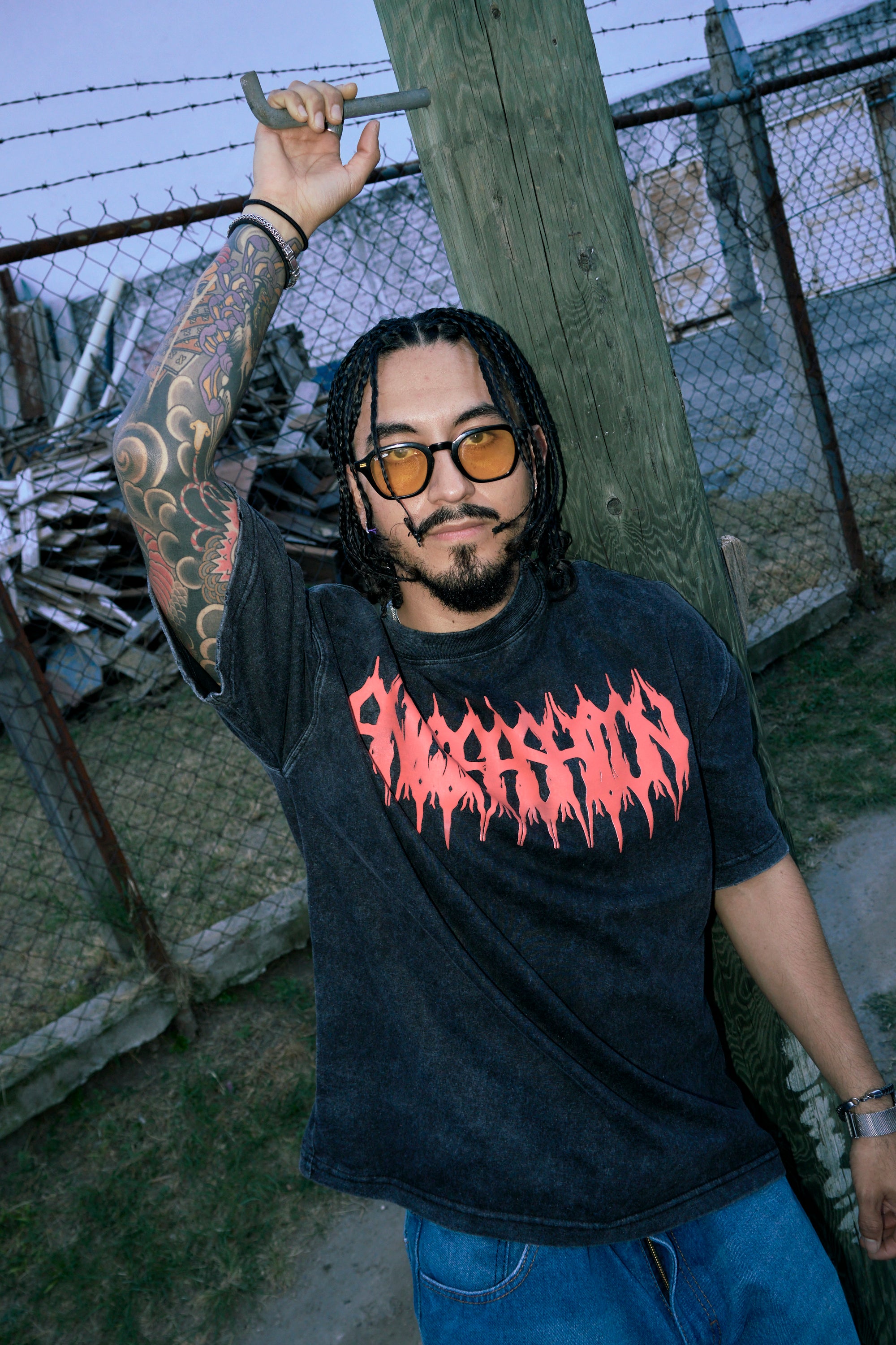 Playera Prime Destruction Deslavada