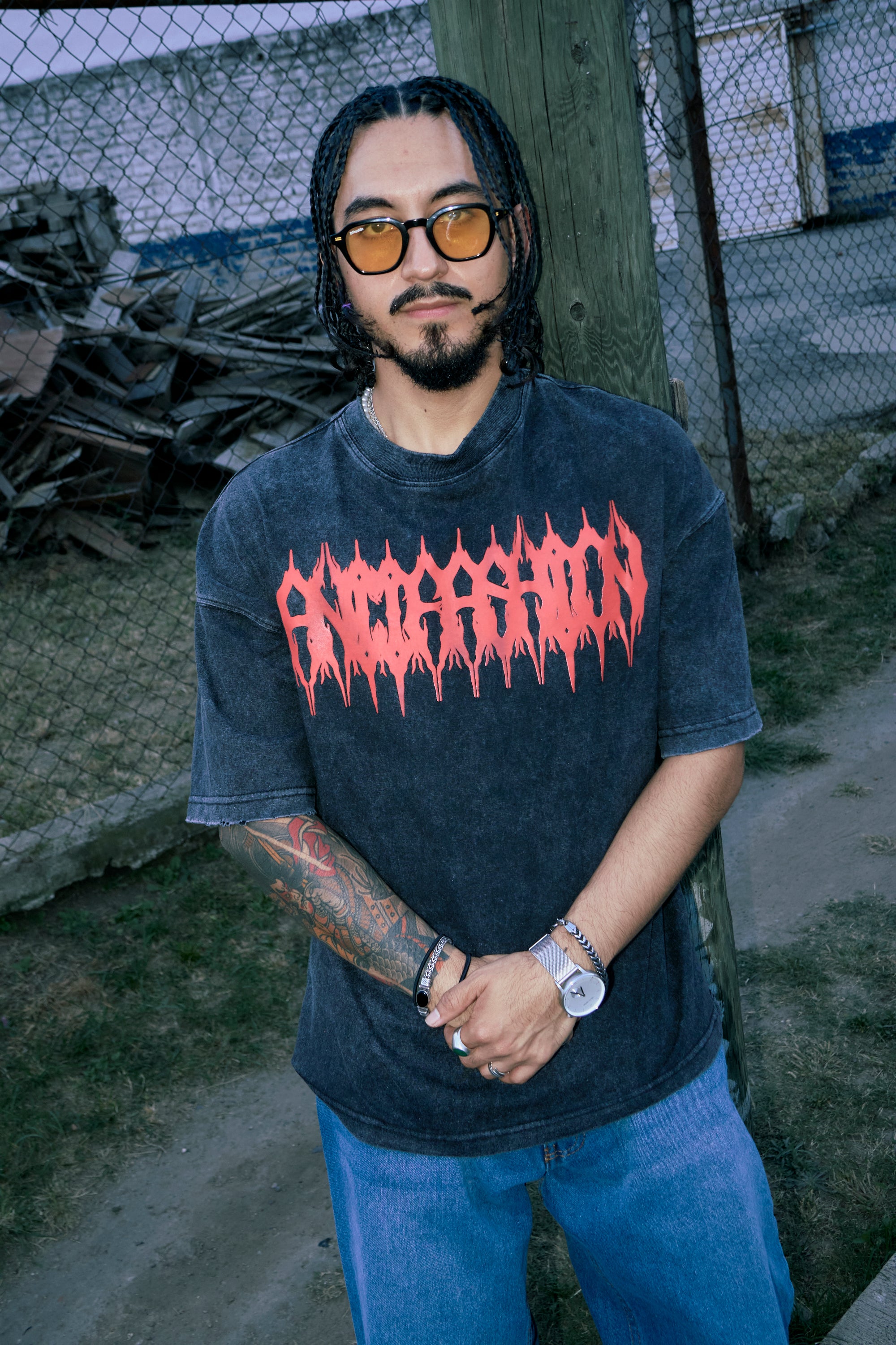 Playera Prime Destruction Deslavada