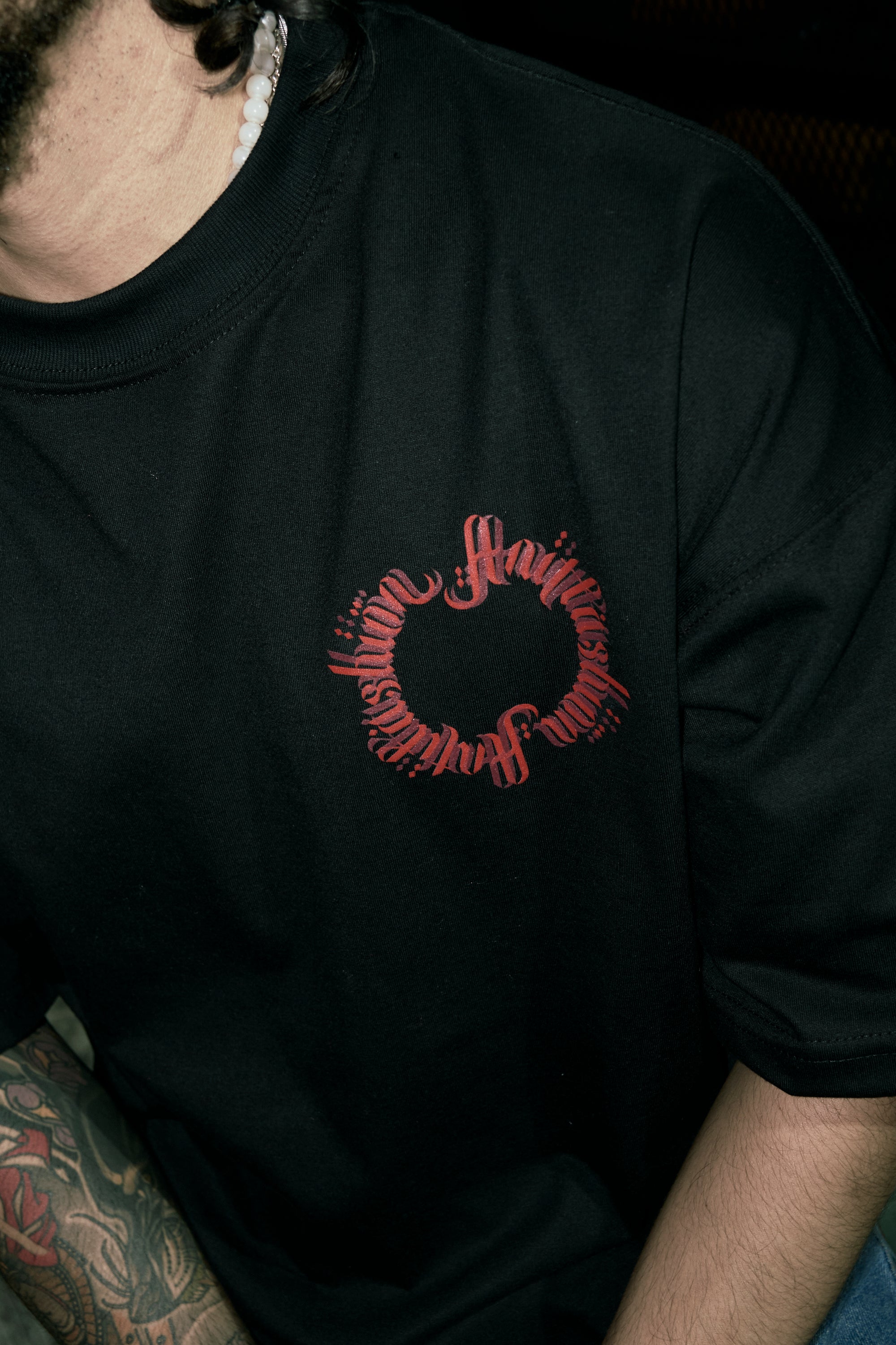 Playera Prime Gothic Cruss Black