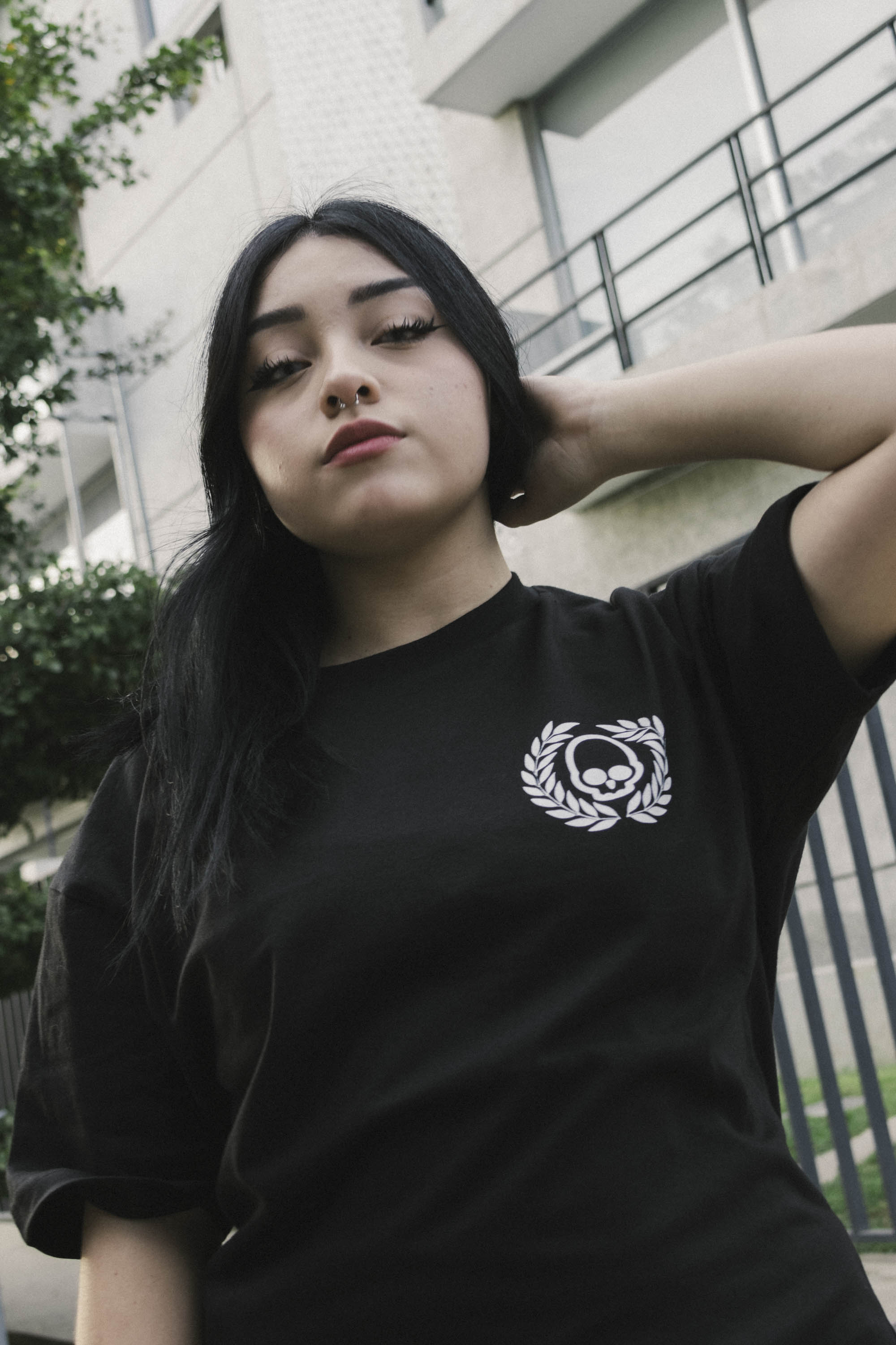 Playera Halfs Black