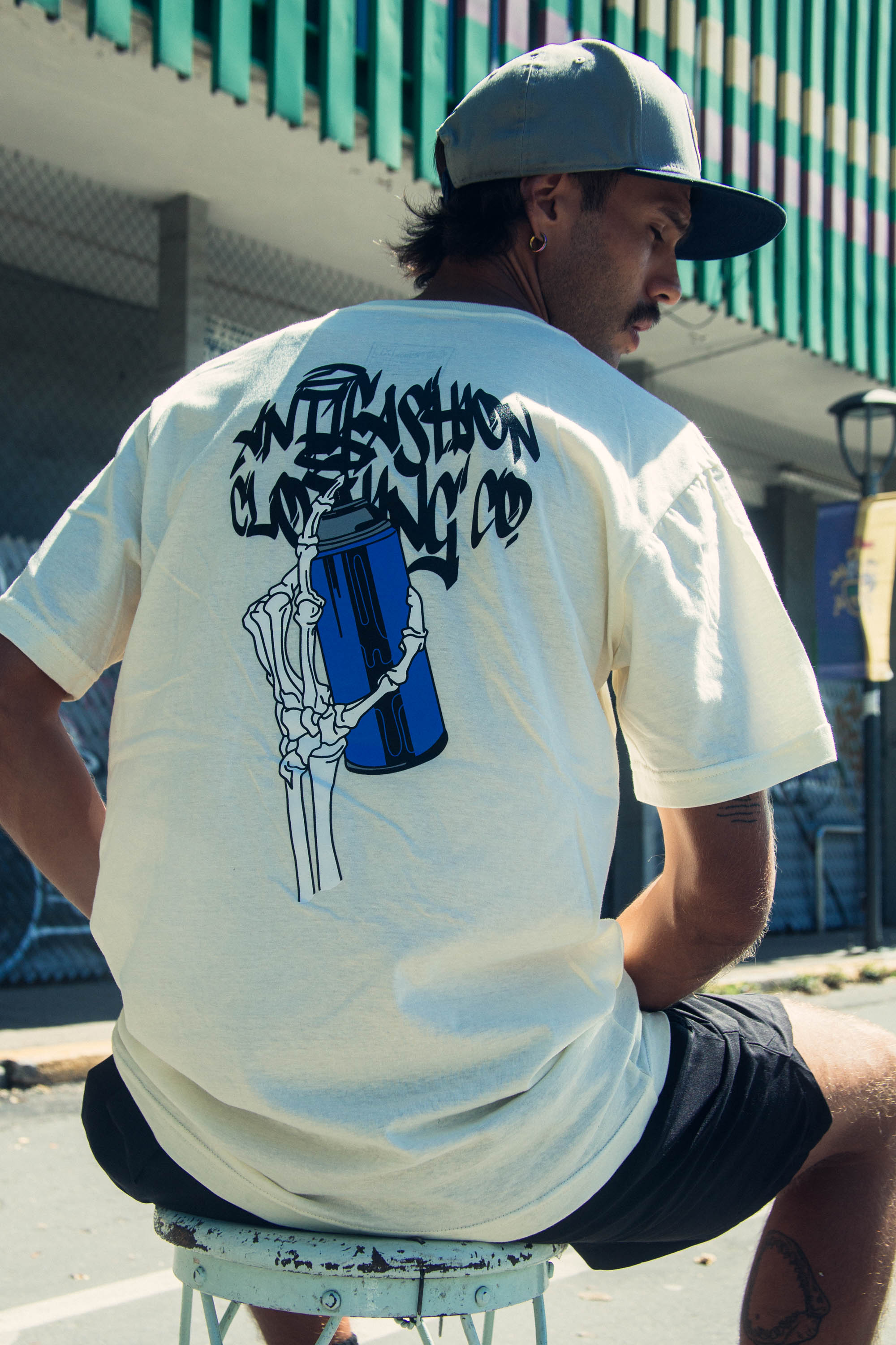 Playera Grafiti Paja