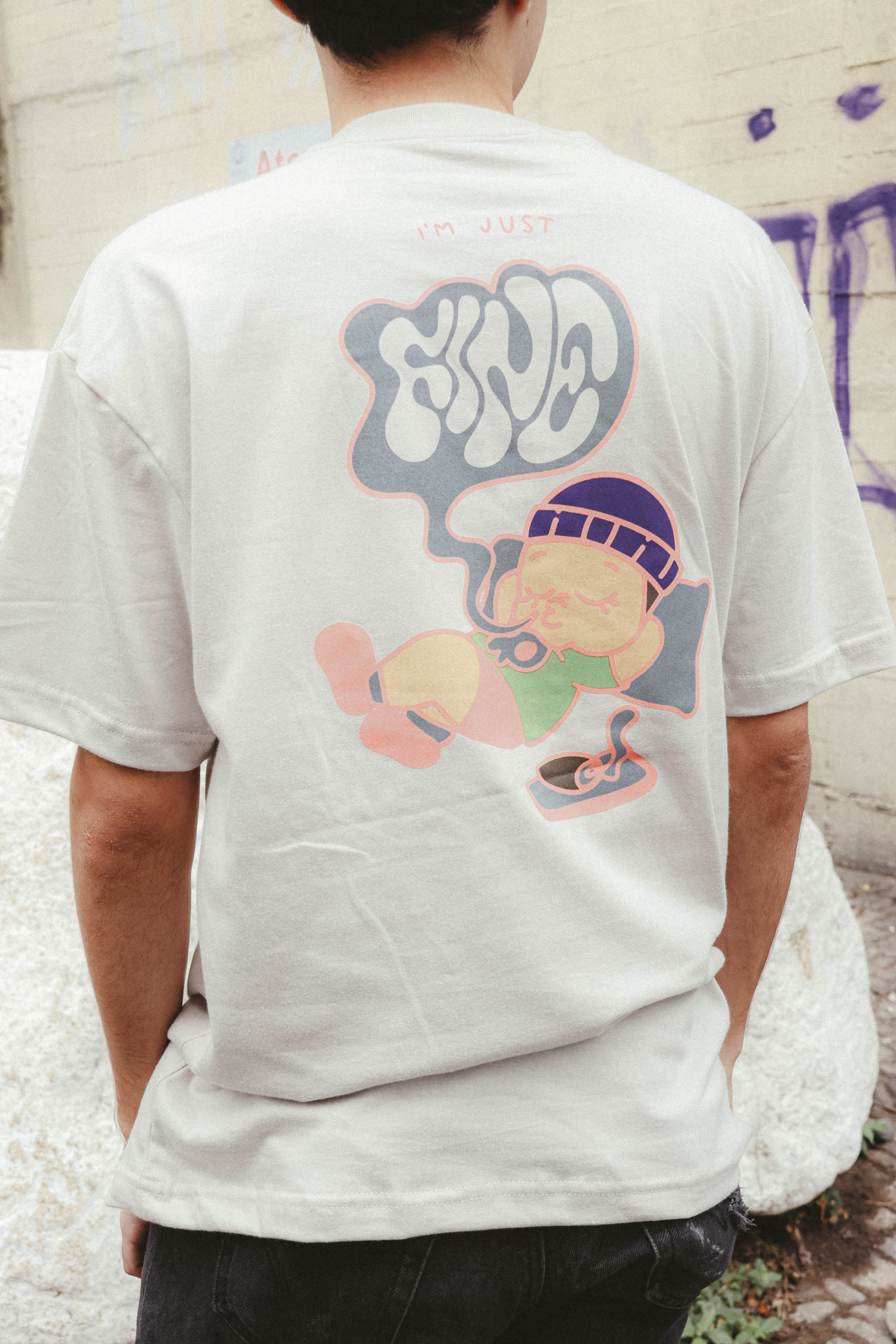 Playera I´m Just Fine Arena