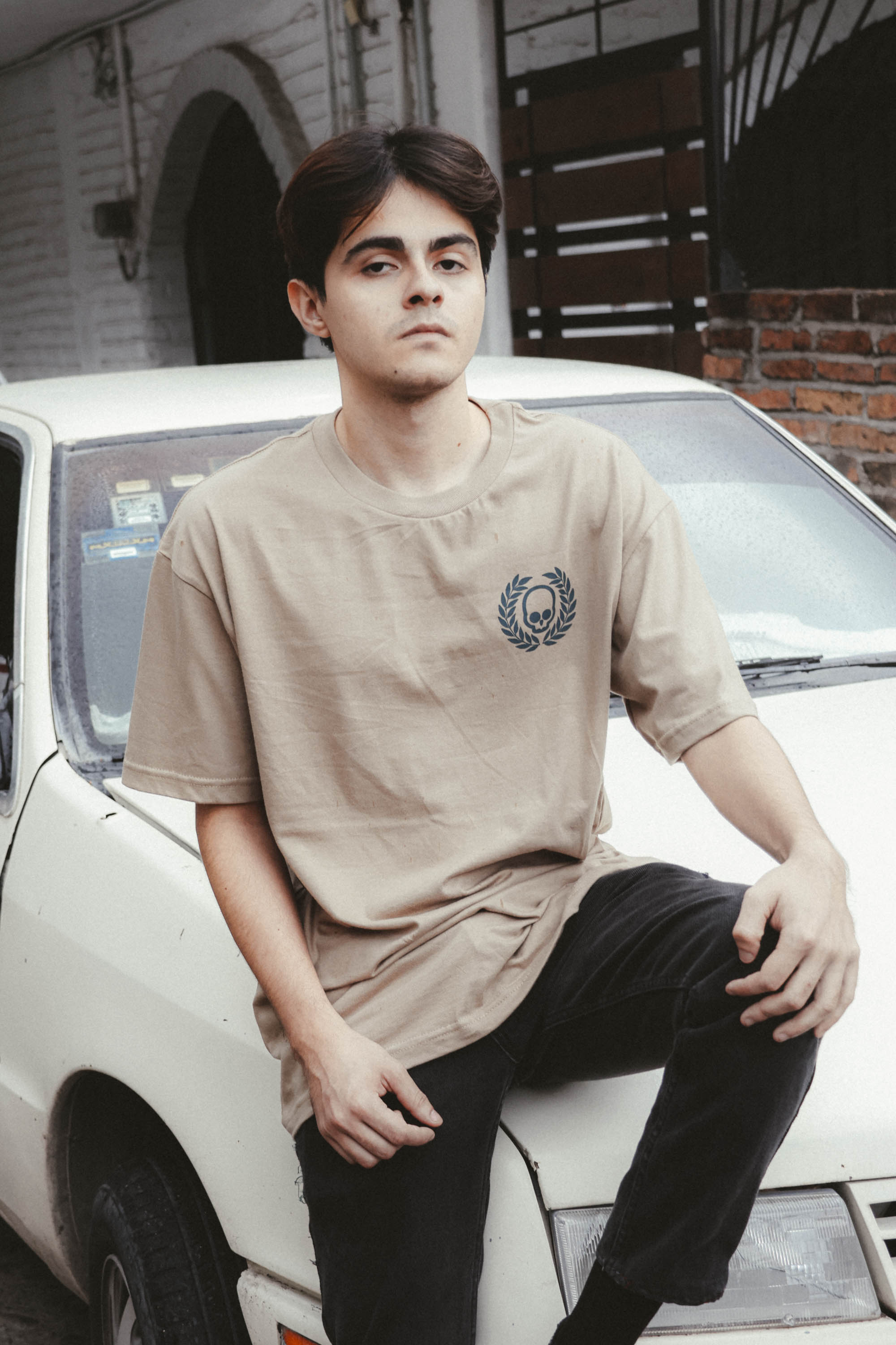 Playera Rock Kaki