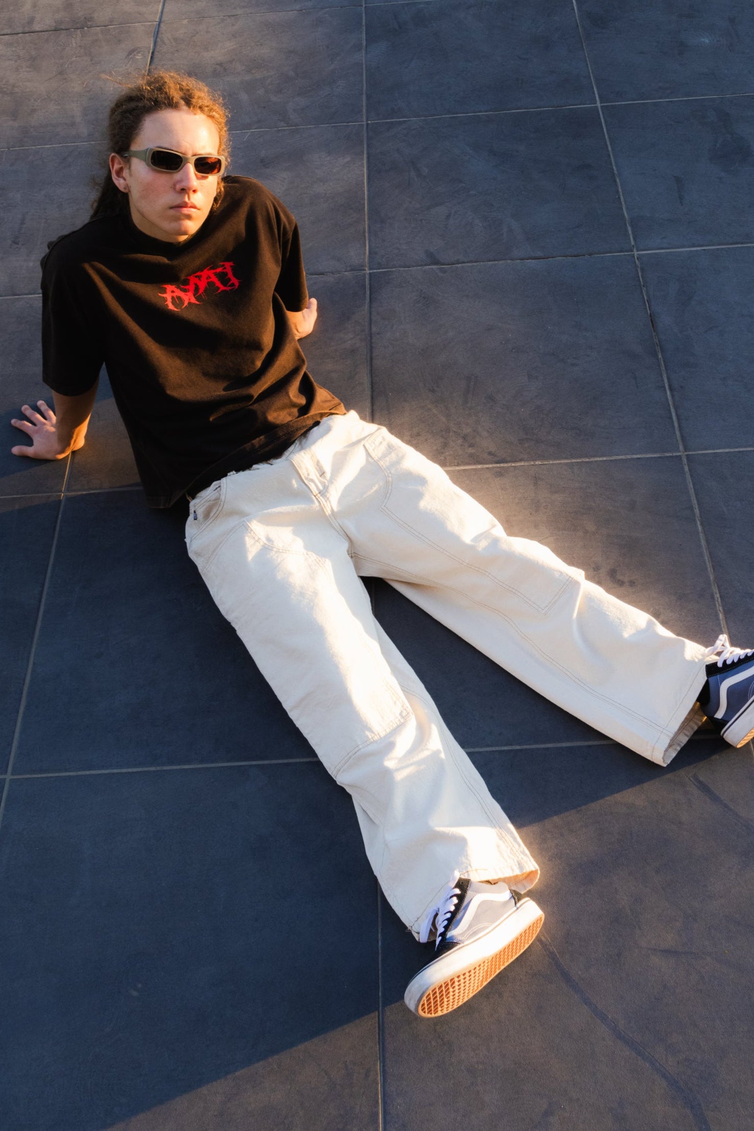 Pantalon Empy Mezclilla Crudo