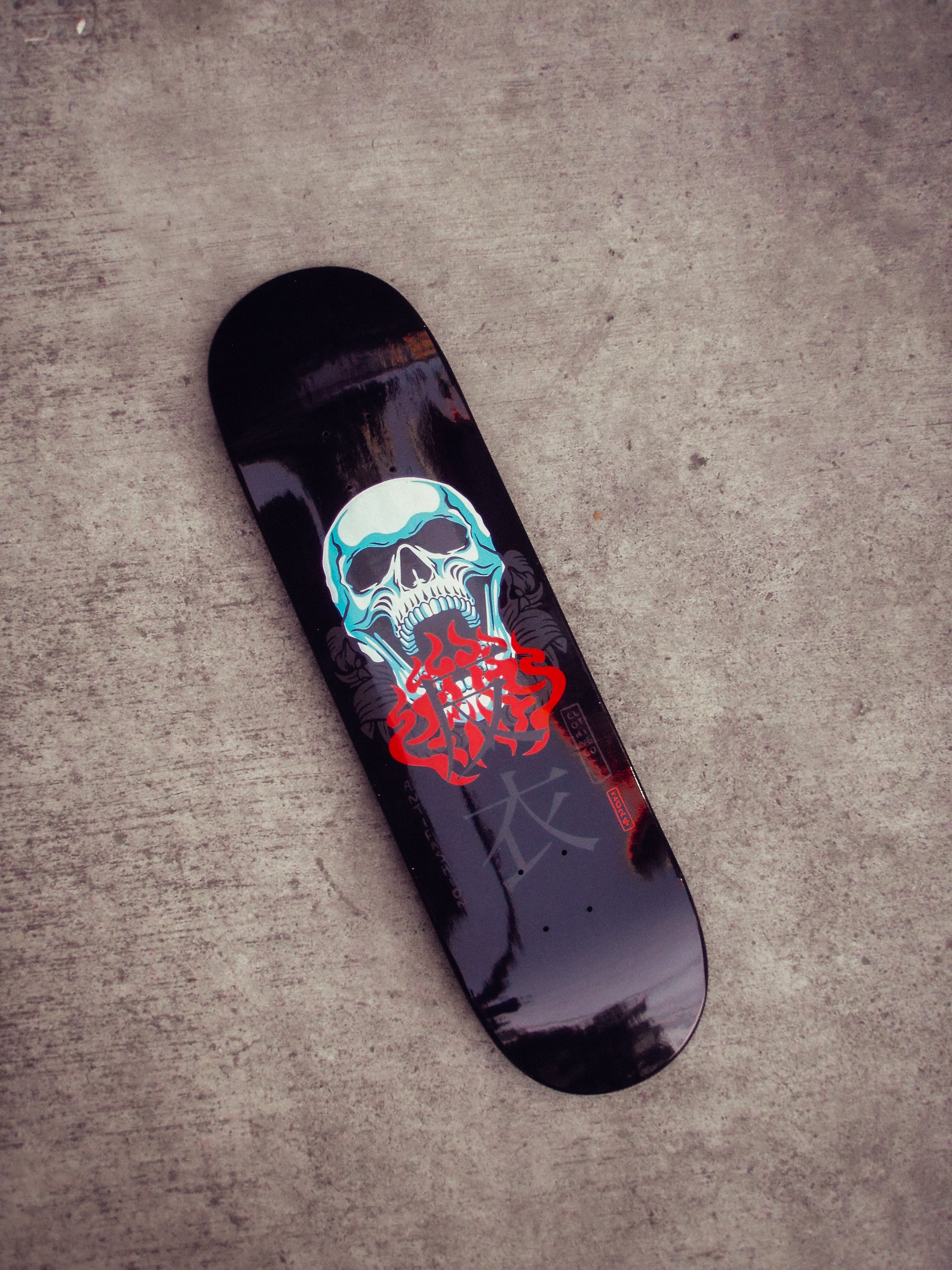 Tabla Skull Kanji