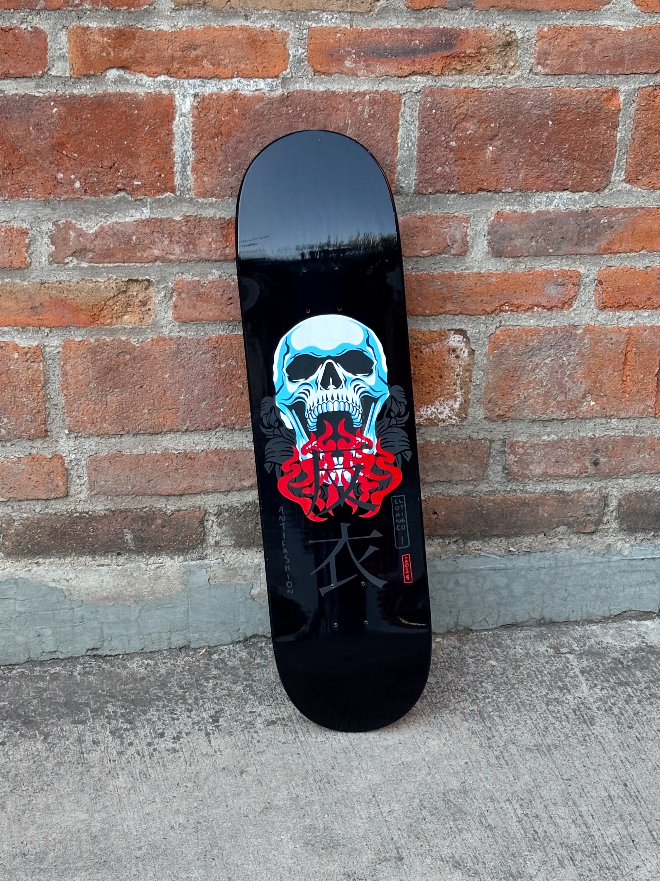 Tabla Skull Kanji