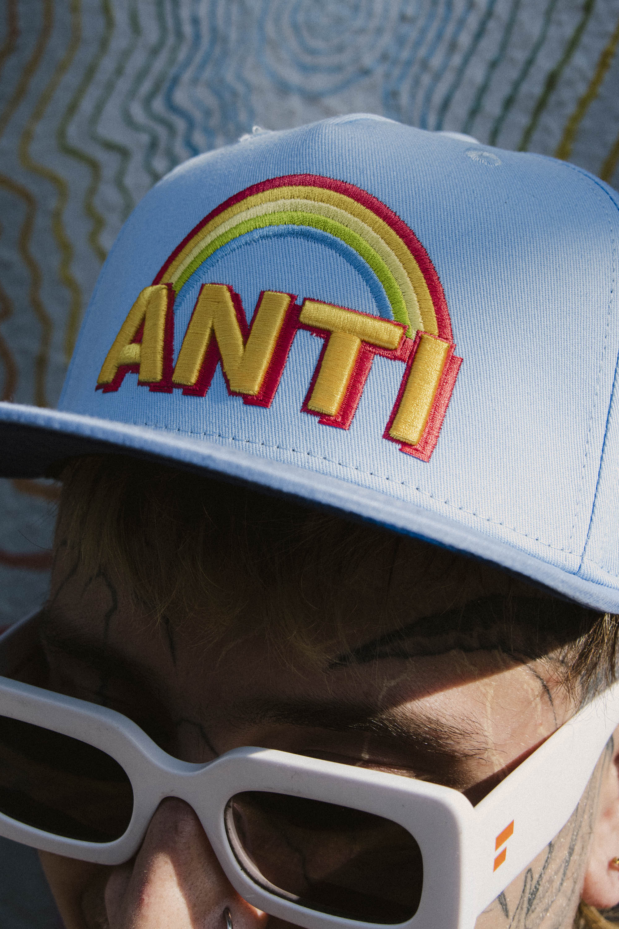 Gorra Rainbow Blue