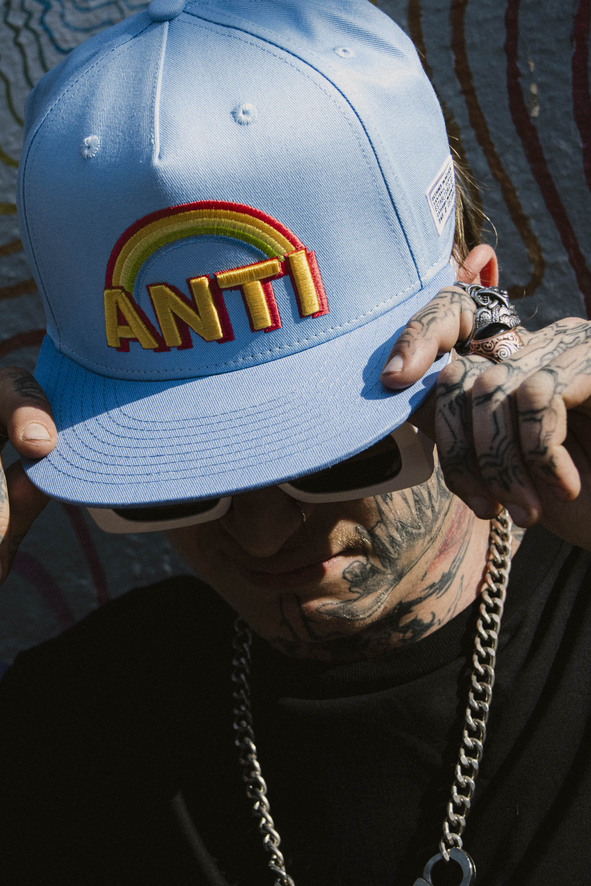Gorra Rainbow Blue
