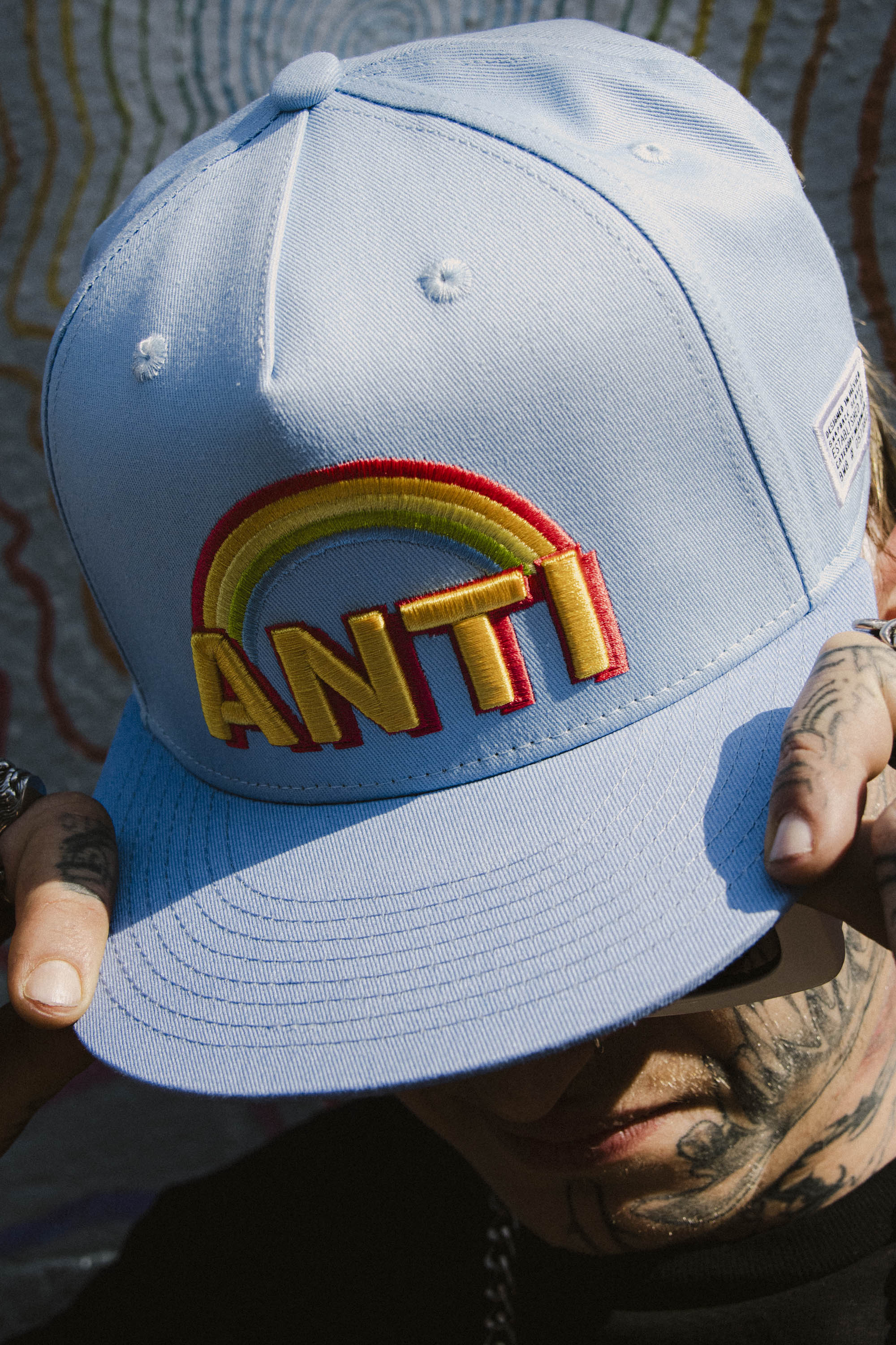 Gorra Rainbow Blue