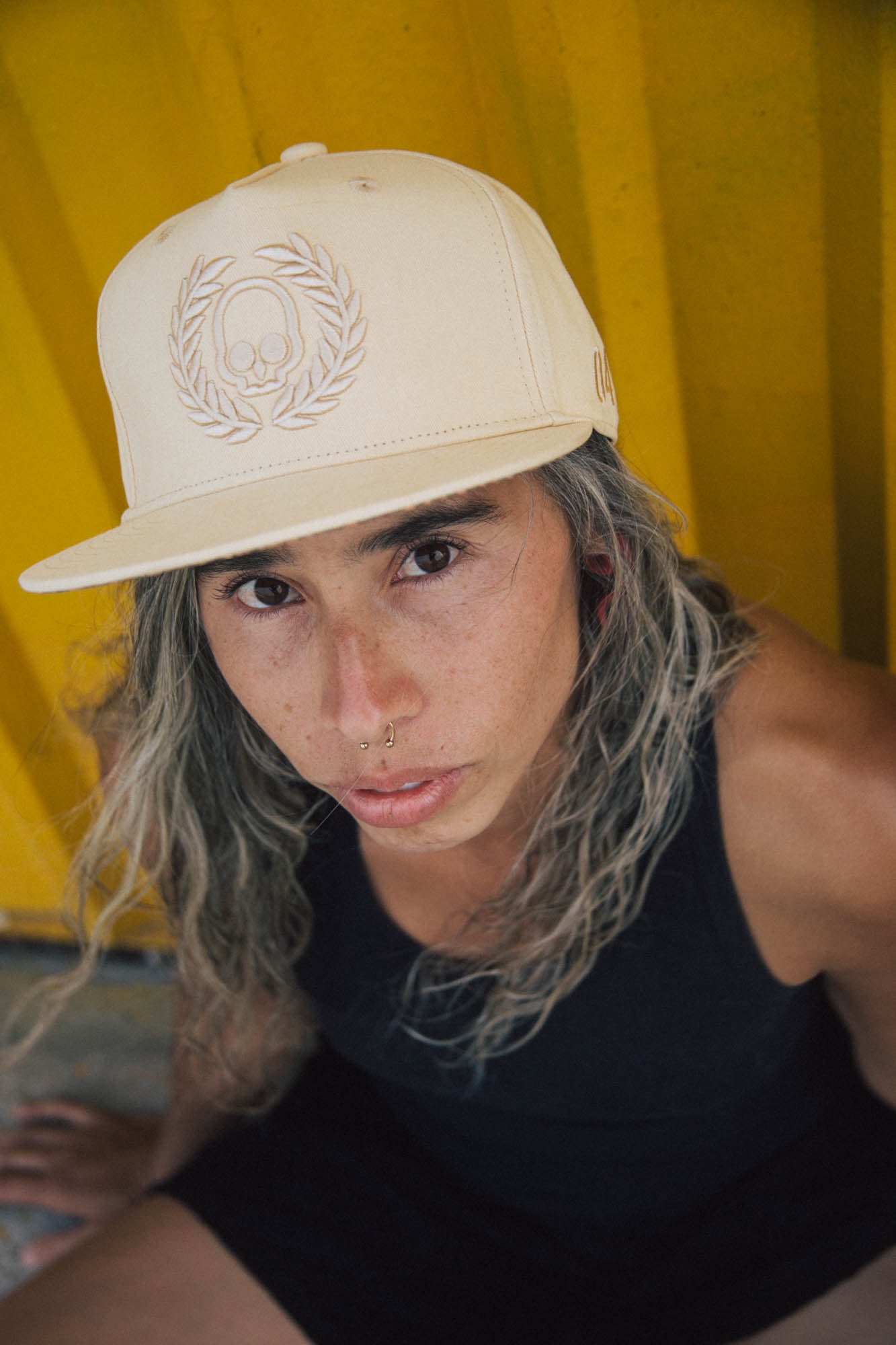 Gorra Beige