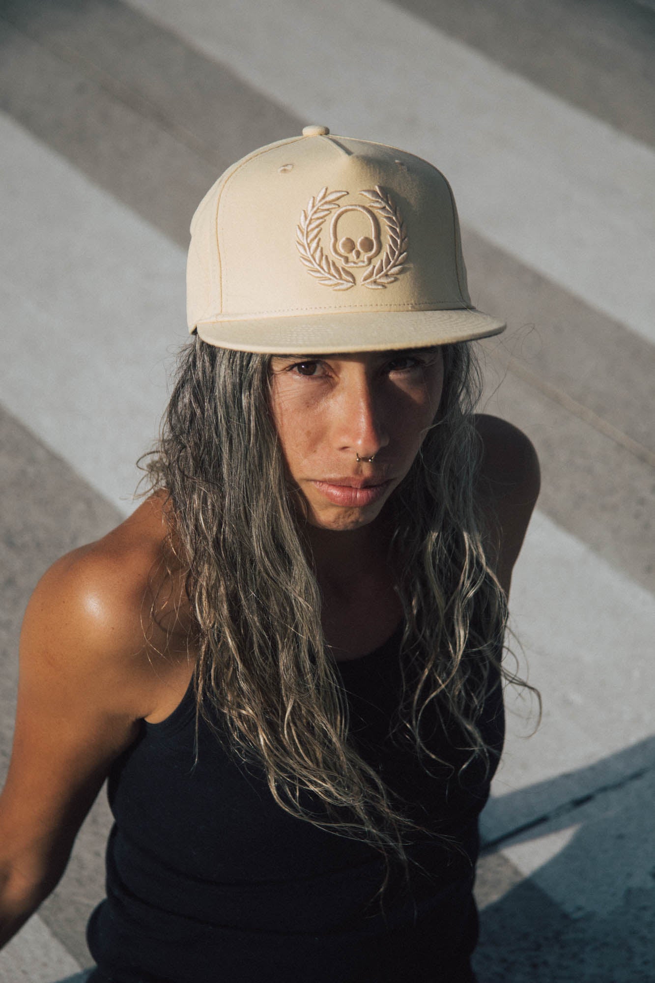 Gorra Beige