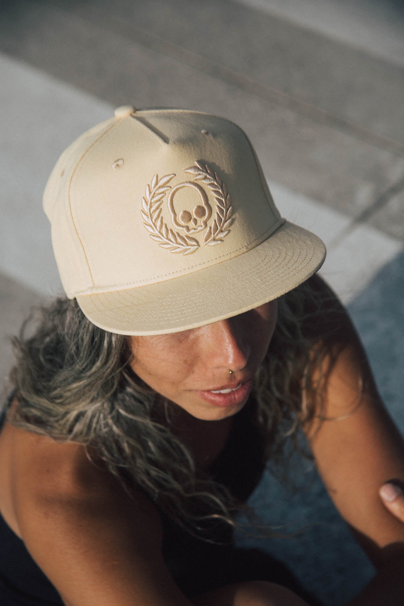 Gorra Beige