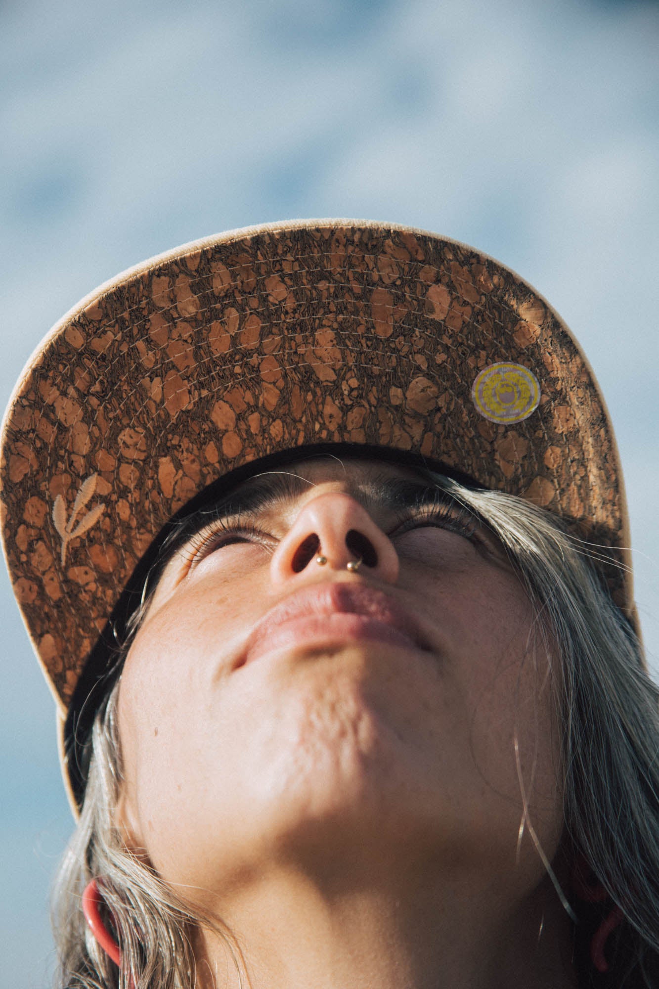 Gorra Beige