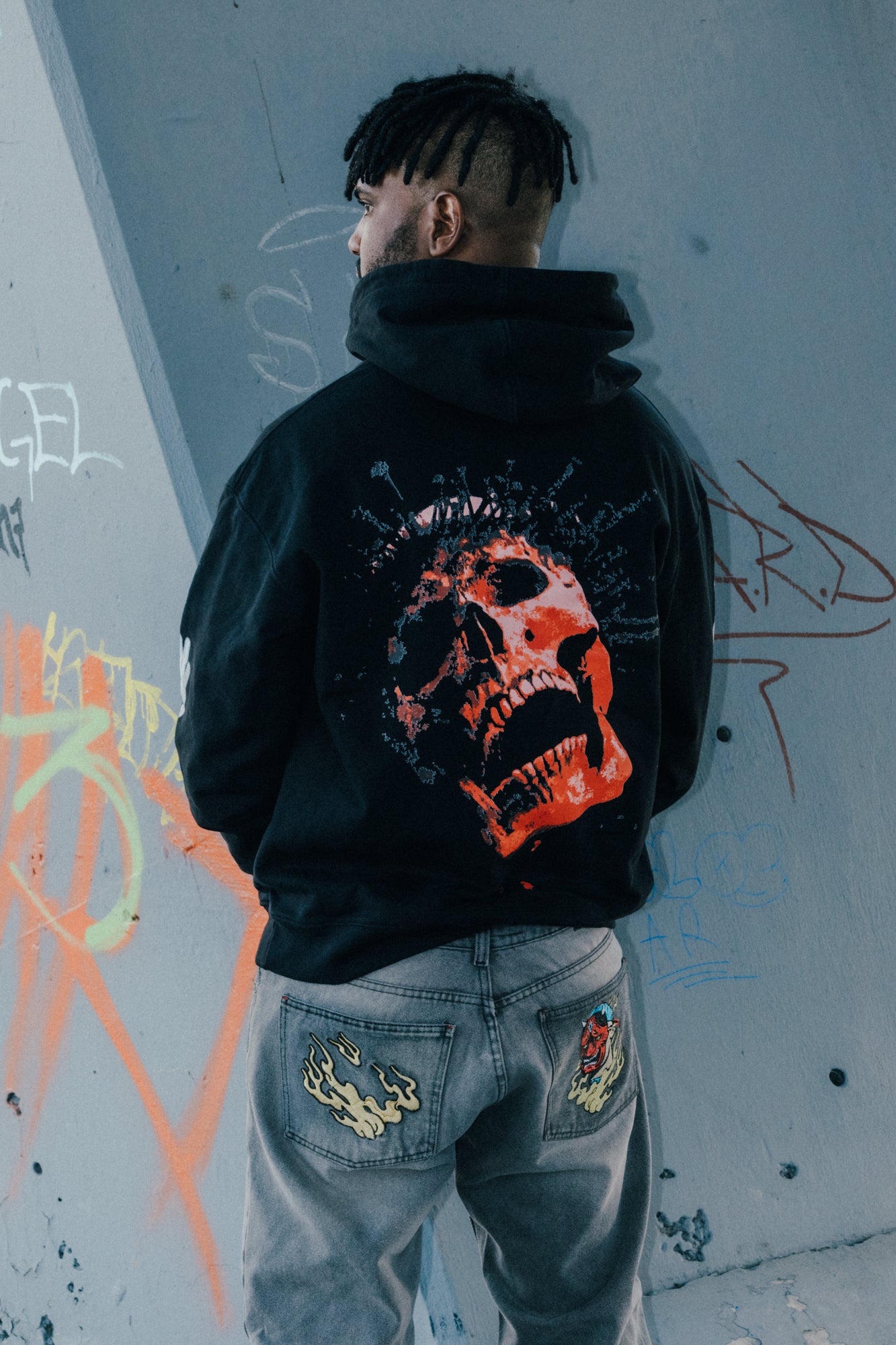 Sudadera RED SKULL