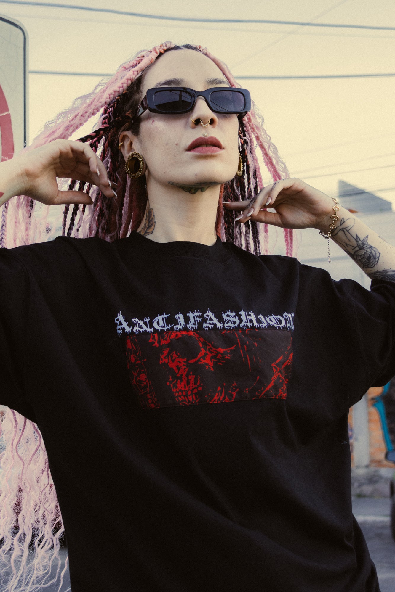 Playera Prime RED SKULL