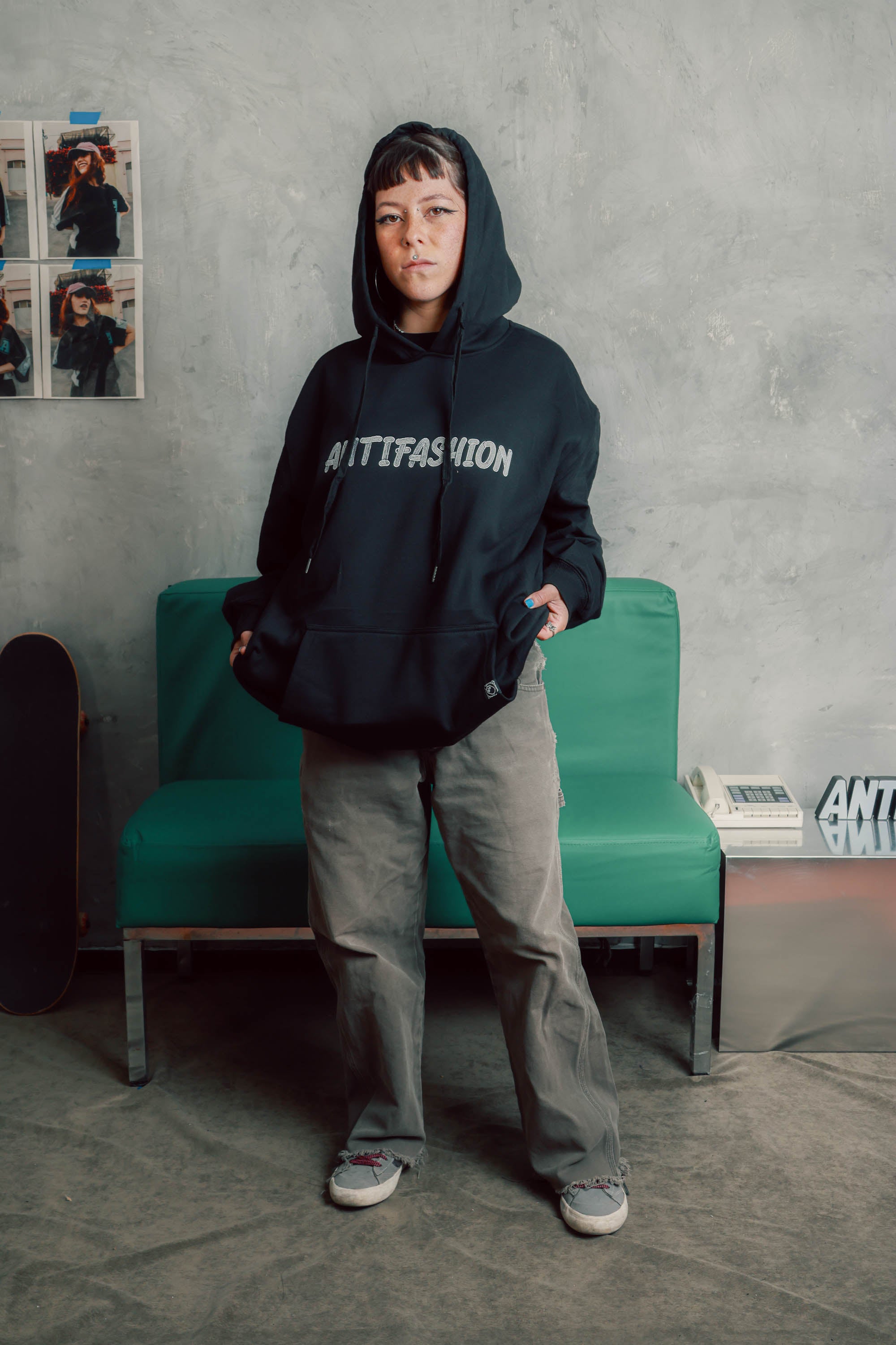 Sudadera Ramen Death Negro