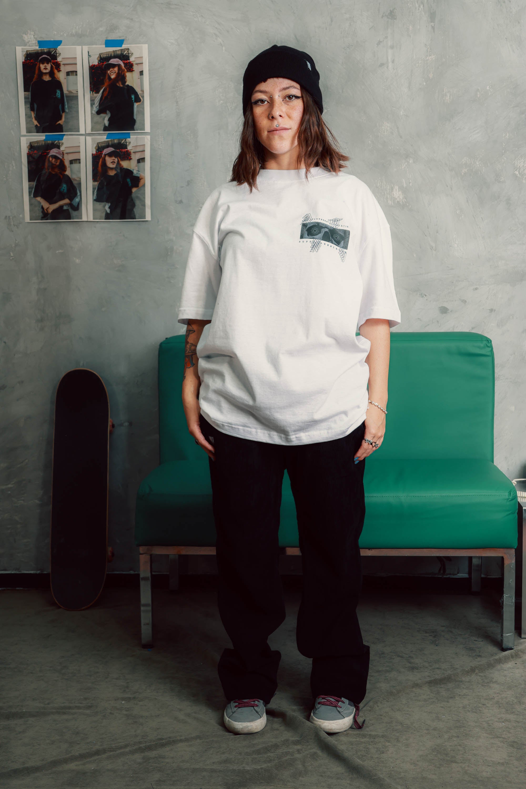 Playera Anxiety Blanco