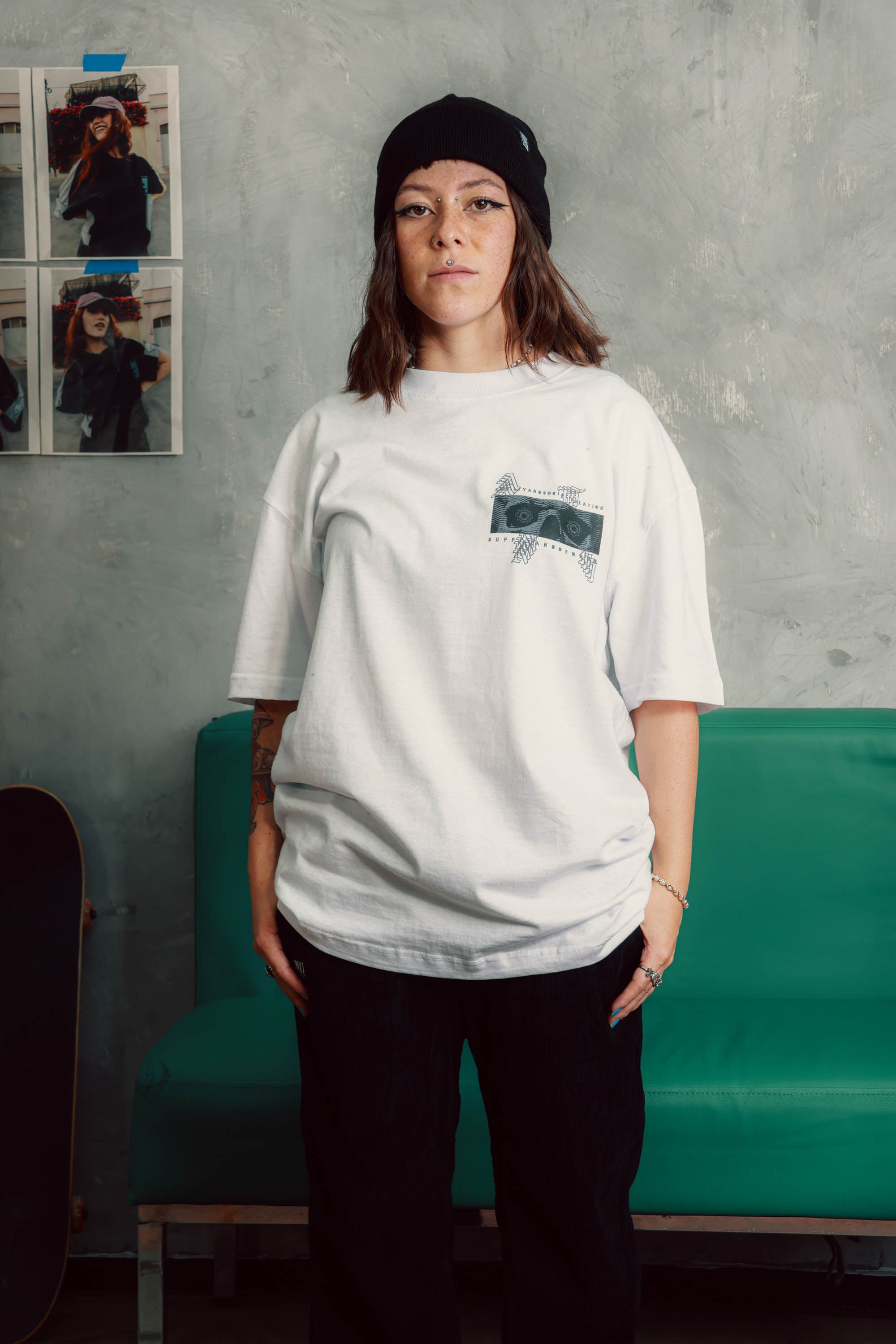 Playera Anxiety Blanco