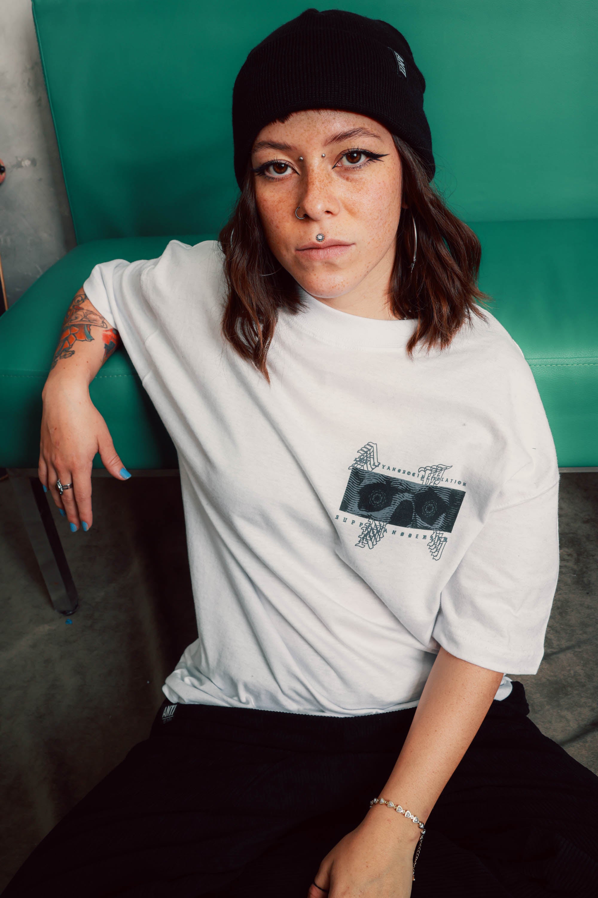 Playera Anxiety Blanco