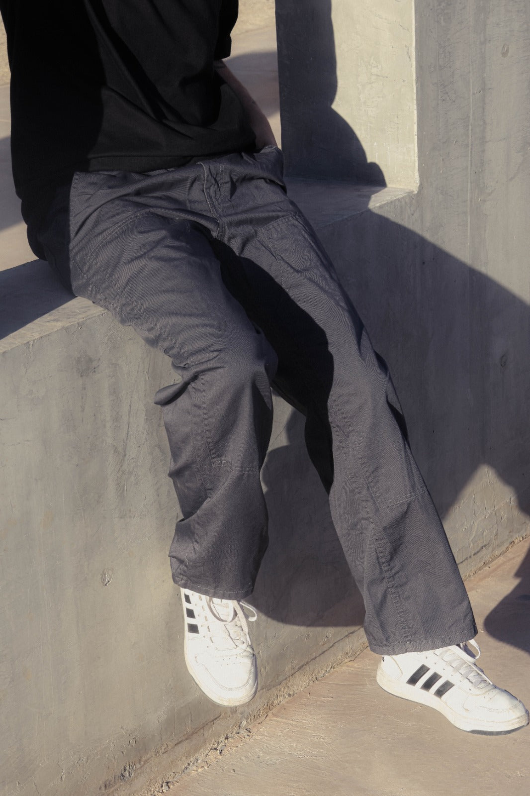 Pantalon Carpintero Gris Oxford