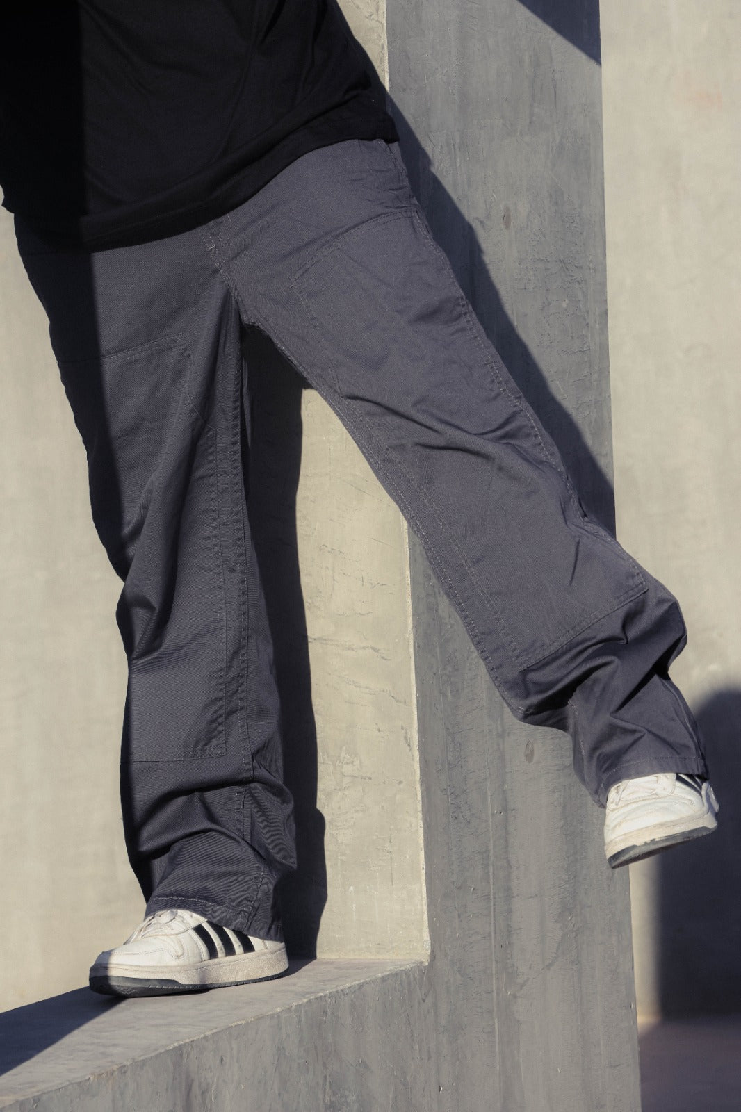 Pantalon Carpintero Gris Oxford