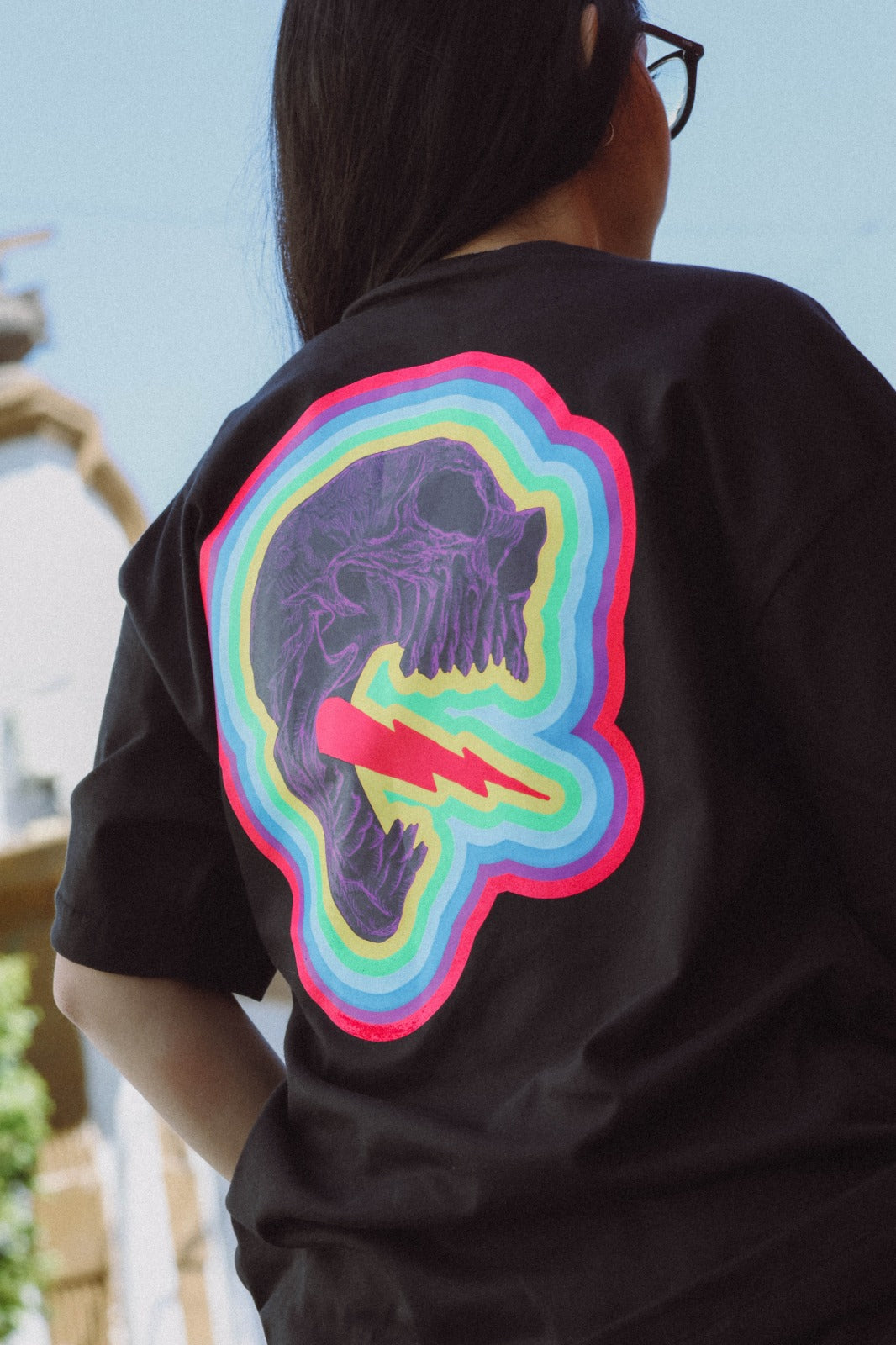 Playera SKULL LIGHTING