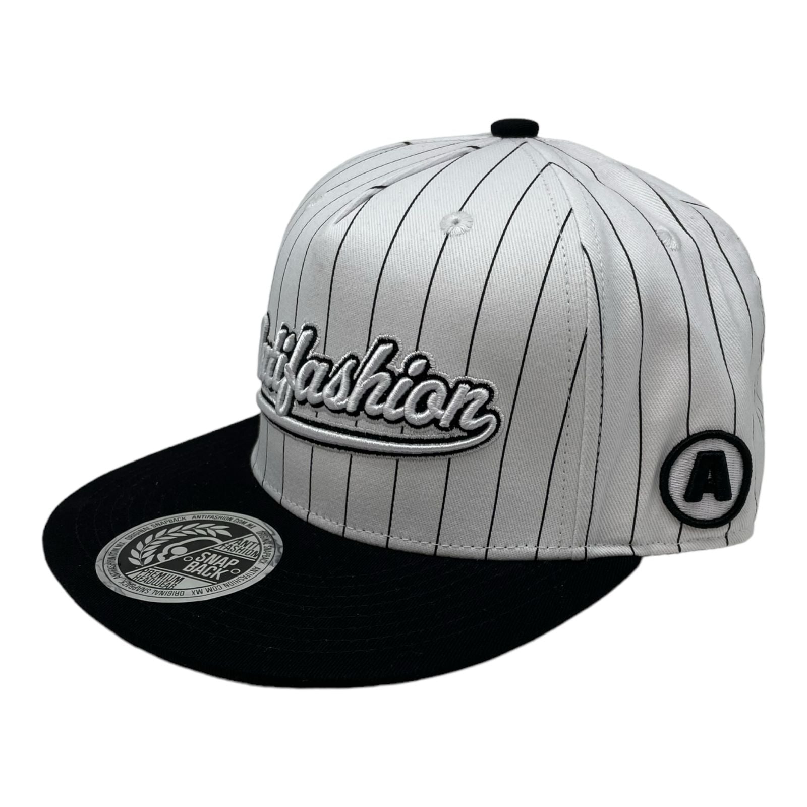 Gorra Baseball Black/White