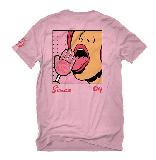 Playera Fumate Un Gallo Rosa