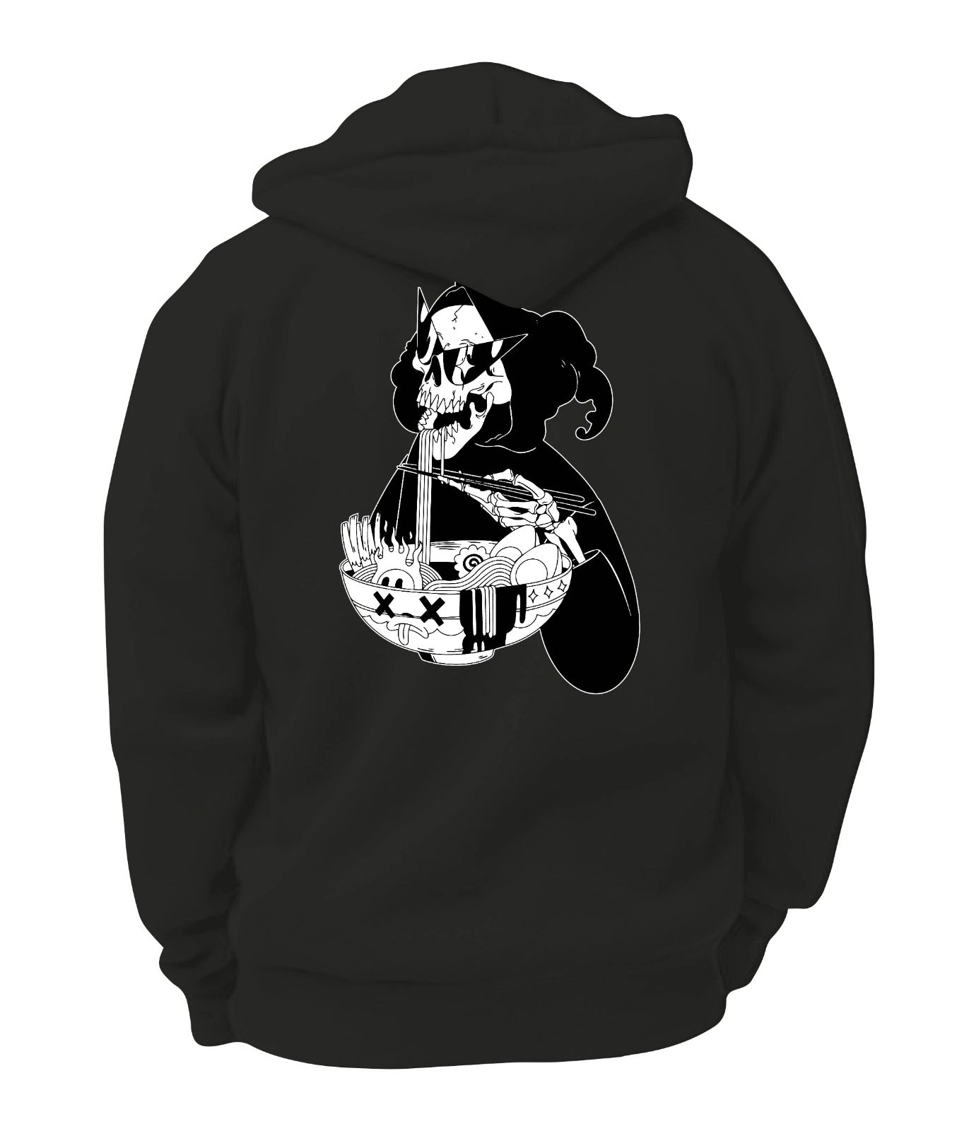 Sudadera Ramen Death Negro