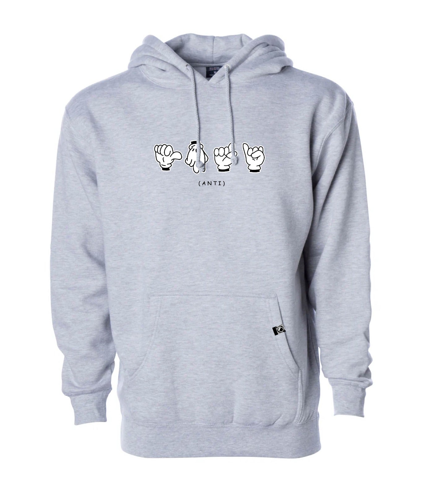 Sudadera Señas Gris Jaspe