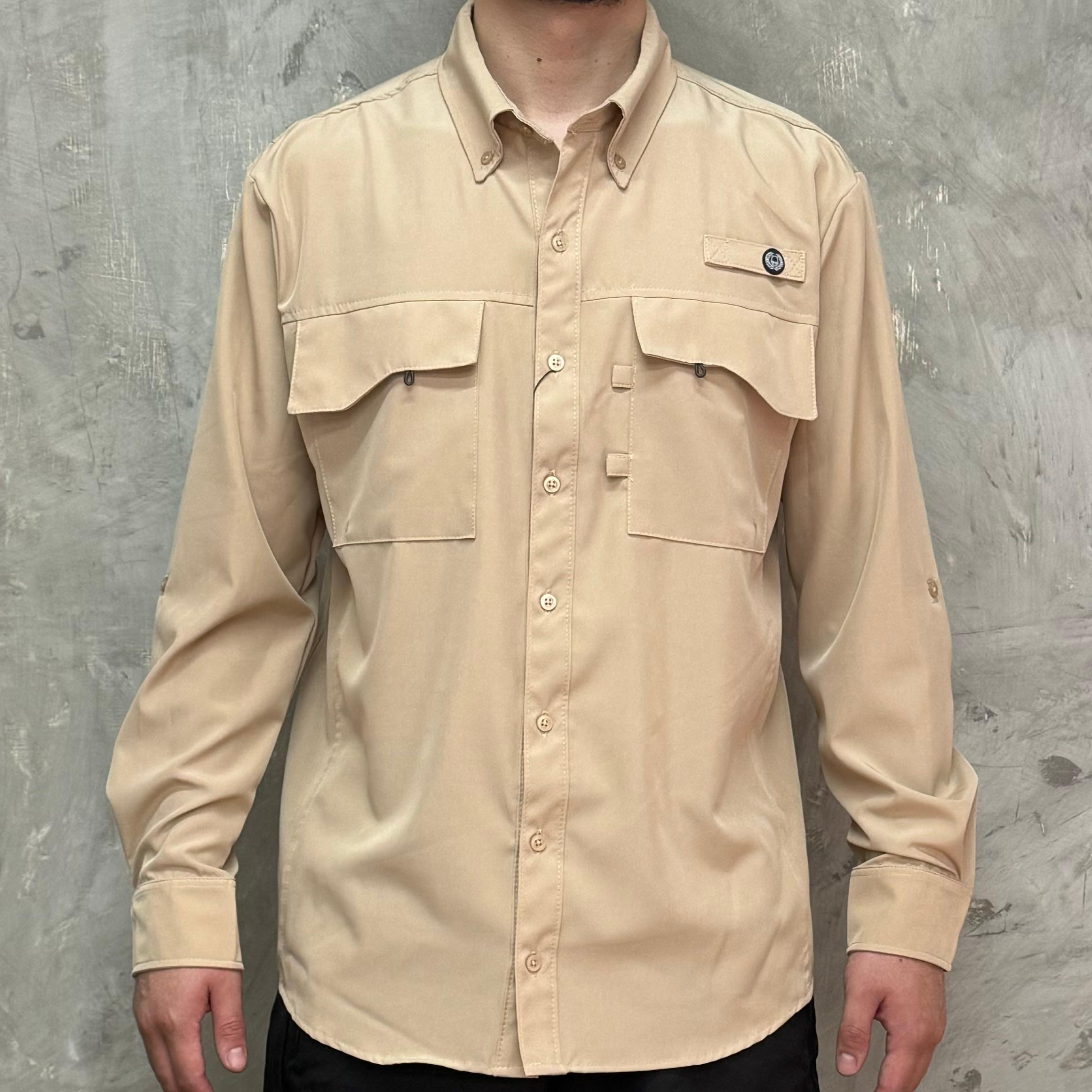 Camisa Pesquera Kaki
