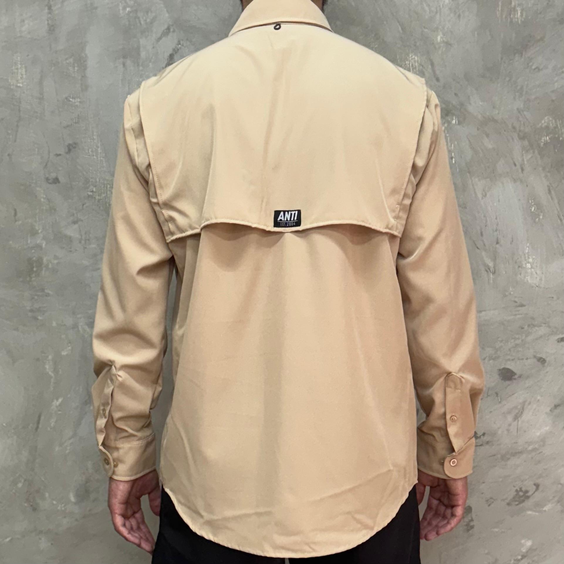 Camisa Pesquera Kaki