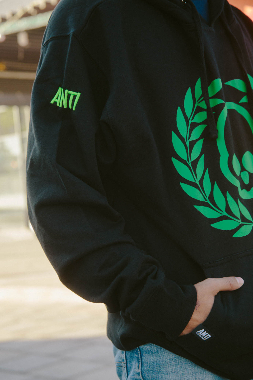 Sudadera Logo Anti