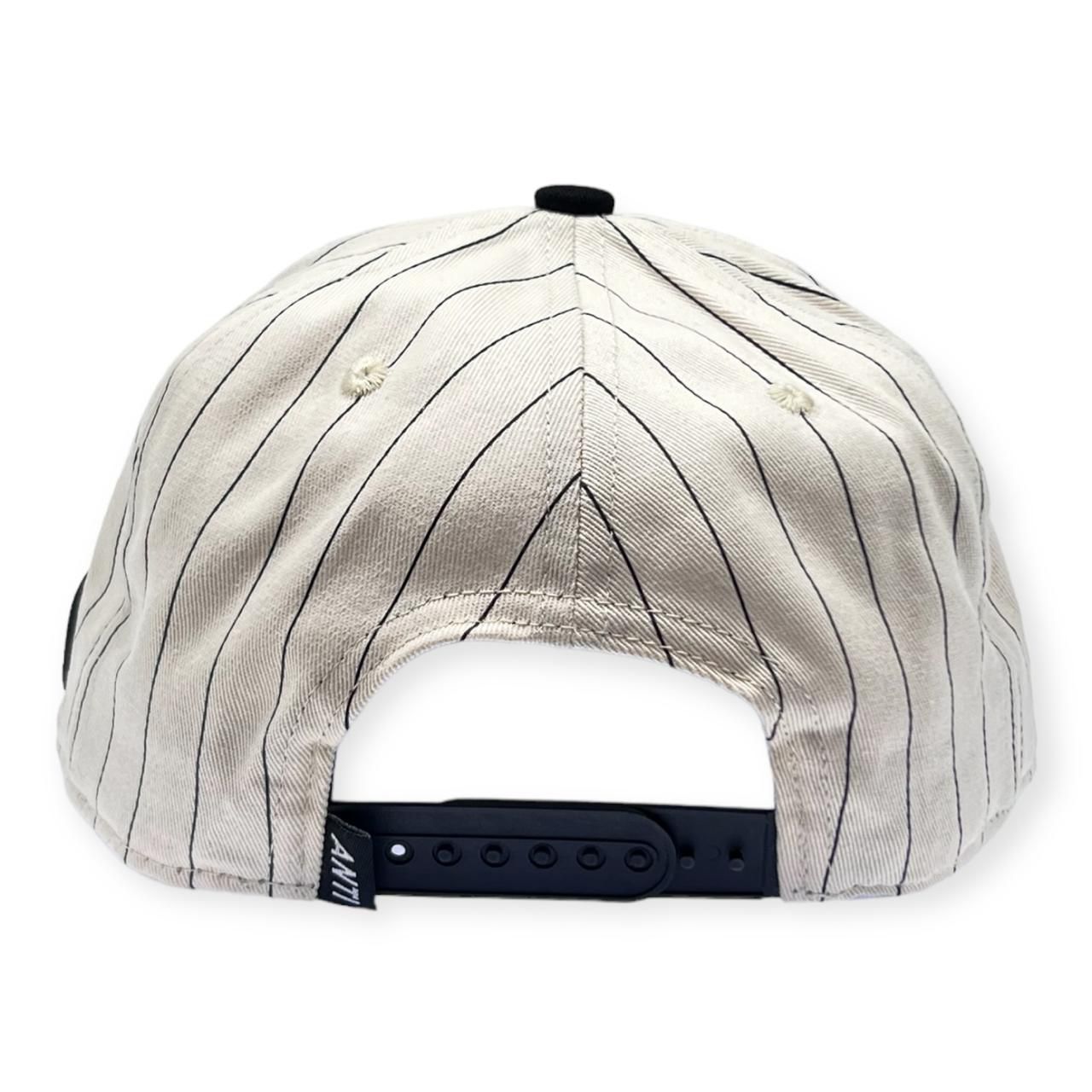 Gorra Baseball Hueso/Black