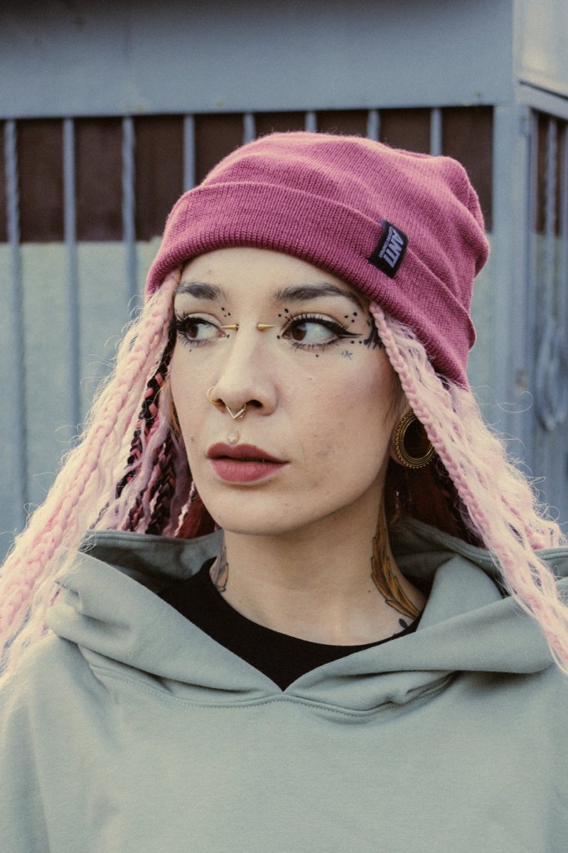 Beanie Eye Pink - ANTIFASHION