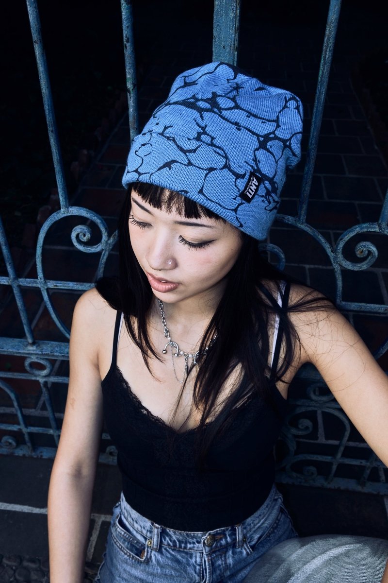 Beanie Ripple Azul - ANTIFASHION