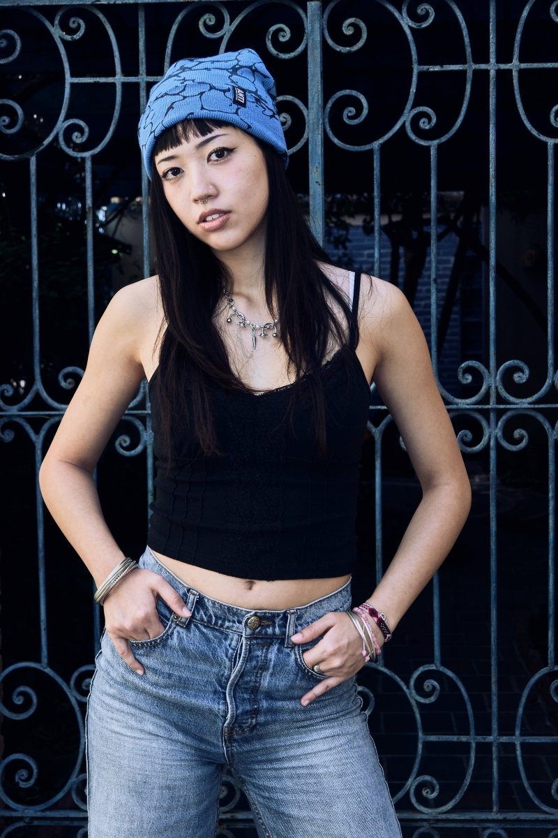 Beanie Ripple Azul - ANTIFASHION