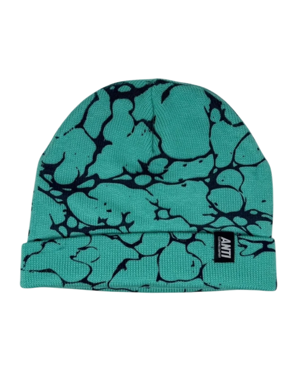 Beanie Ripple Menta - ANTIFASHION