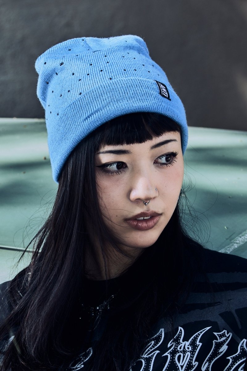 Beanie Shiny Blue - ANTIFASHION