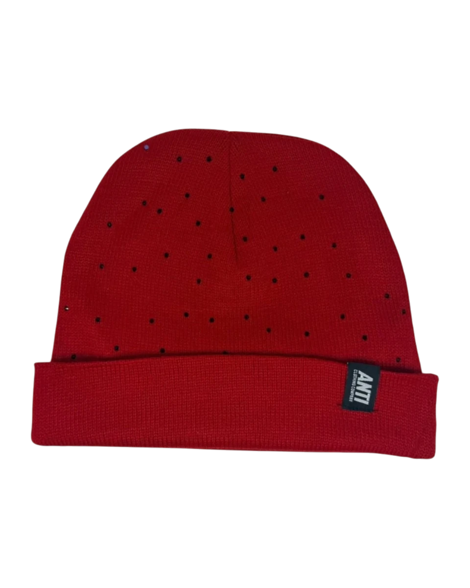 Beanie Shiny Red - ANTIFASHION
