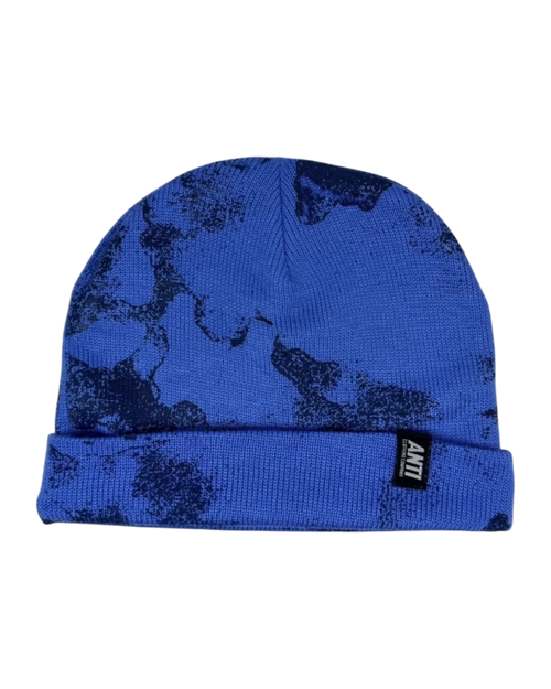 Beanie Stained Blue - ANTIFASHION