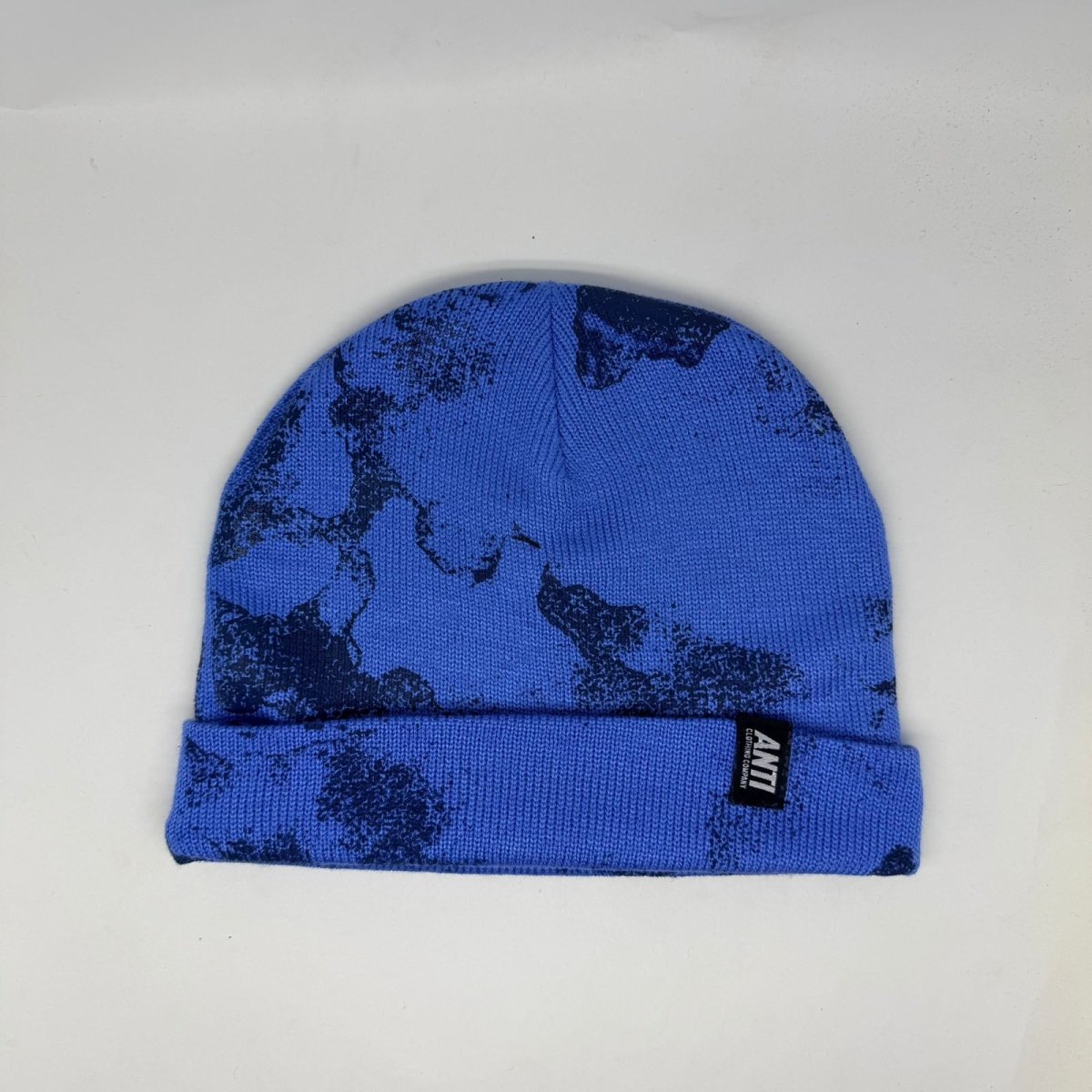 Beanie Stained Blue - ANTIFASHION