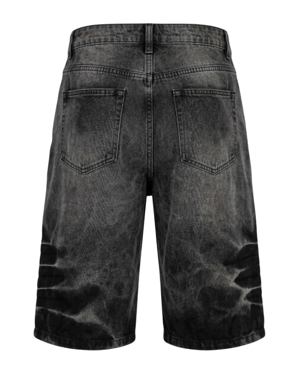 Bermuda Baggy Acid Wash - ANTIFASHION