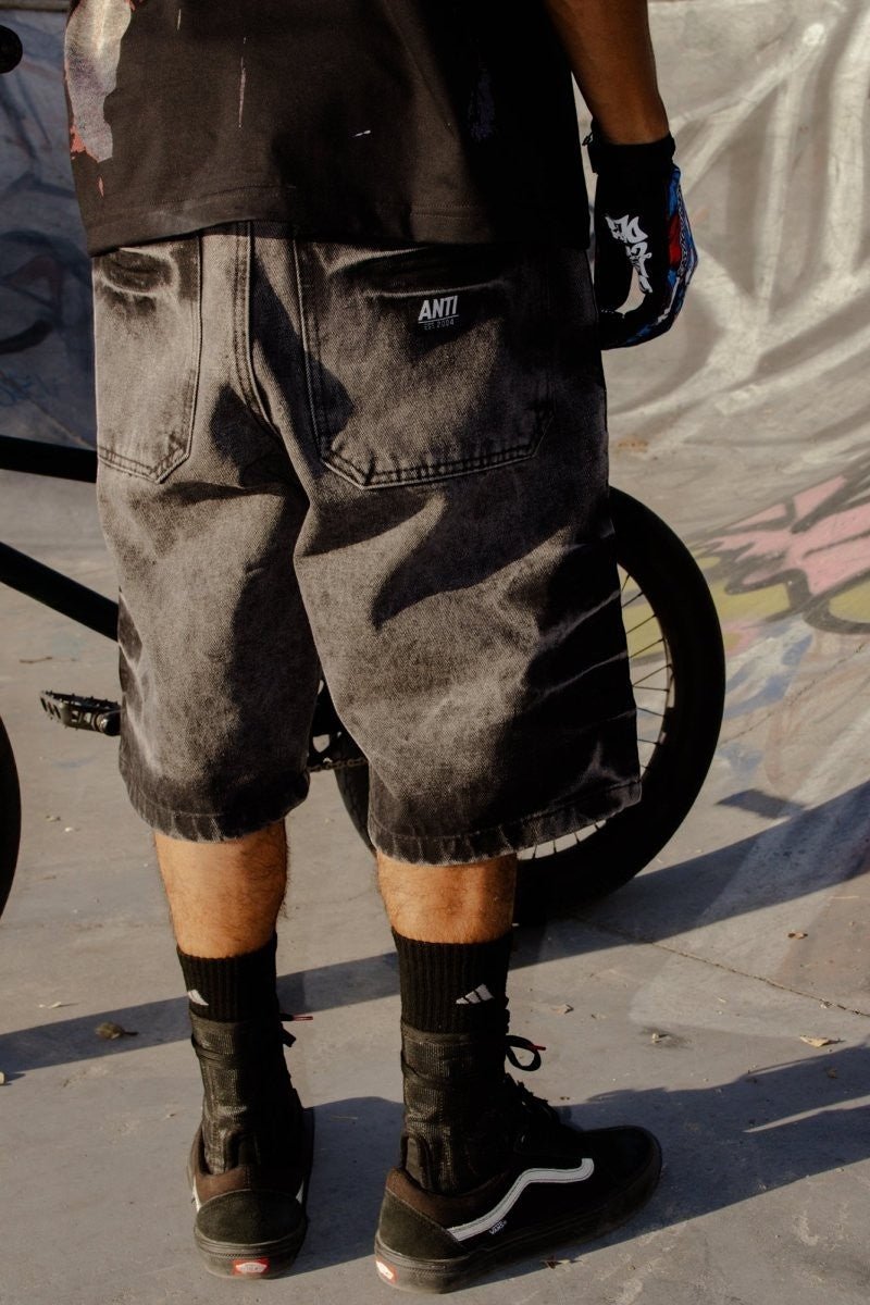 Bermuda Baggy Acid Wash - ANTIFASHION